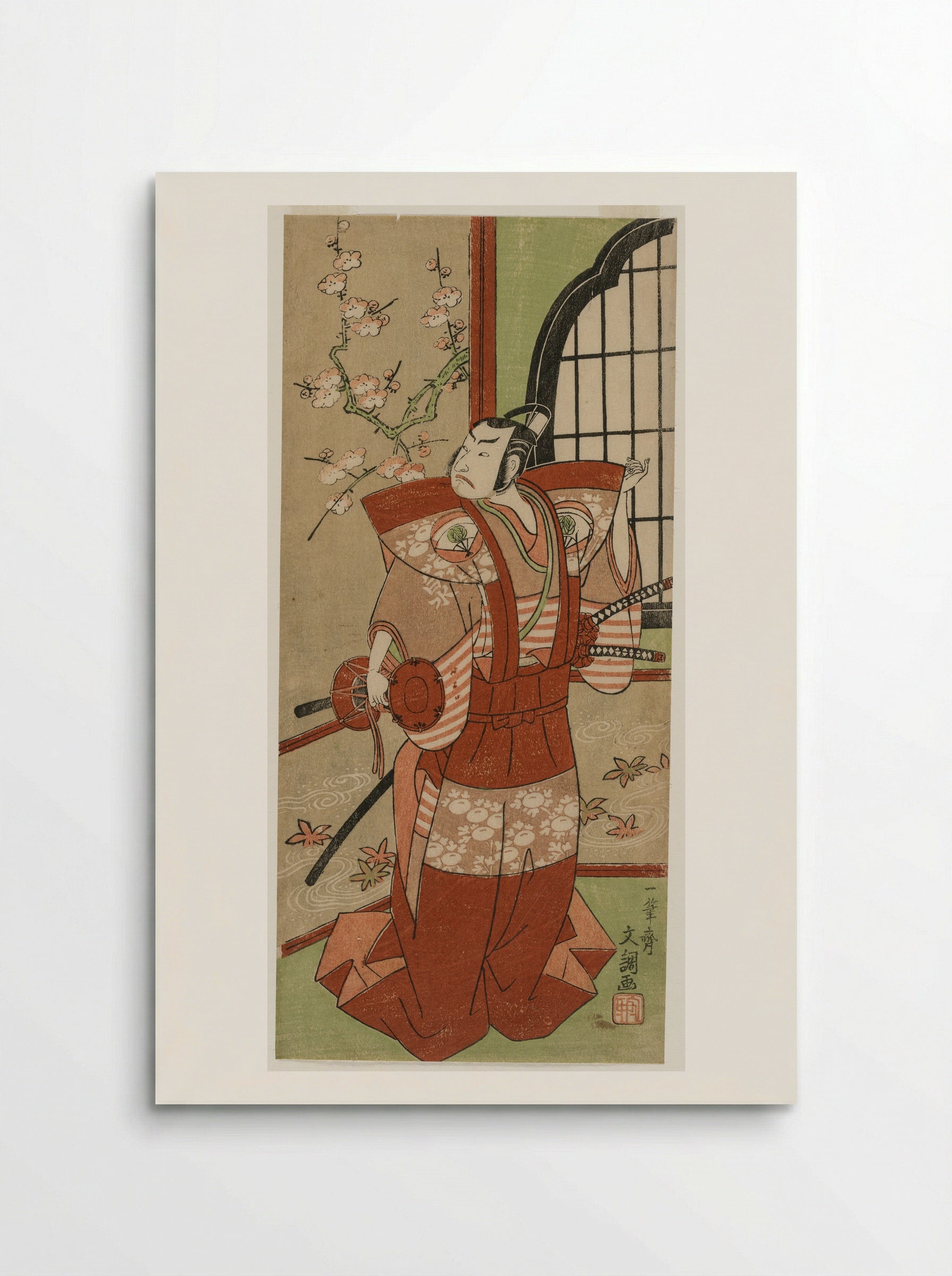 Actor in a Samurai Role - Ippitsusai Bunchō - Poster