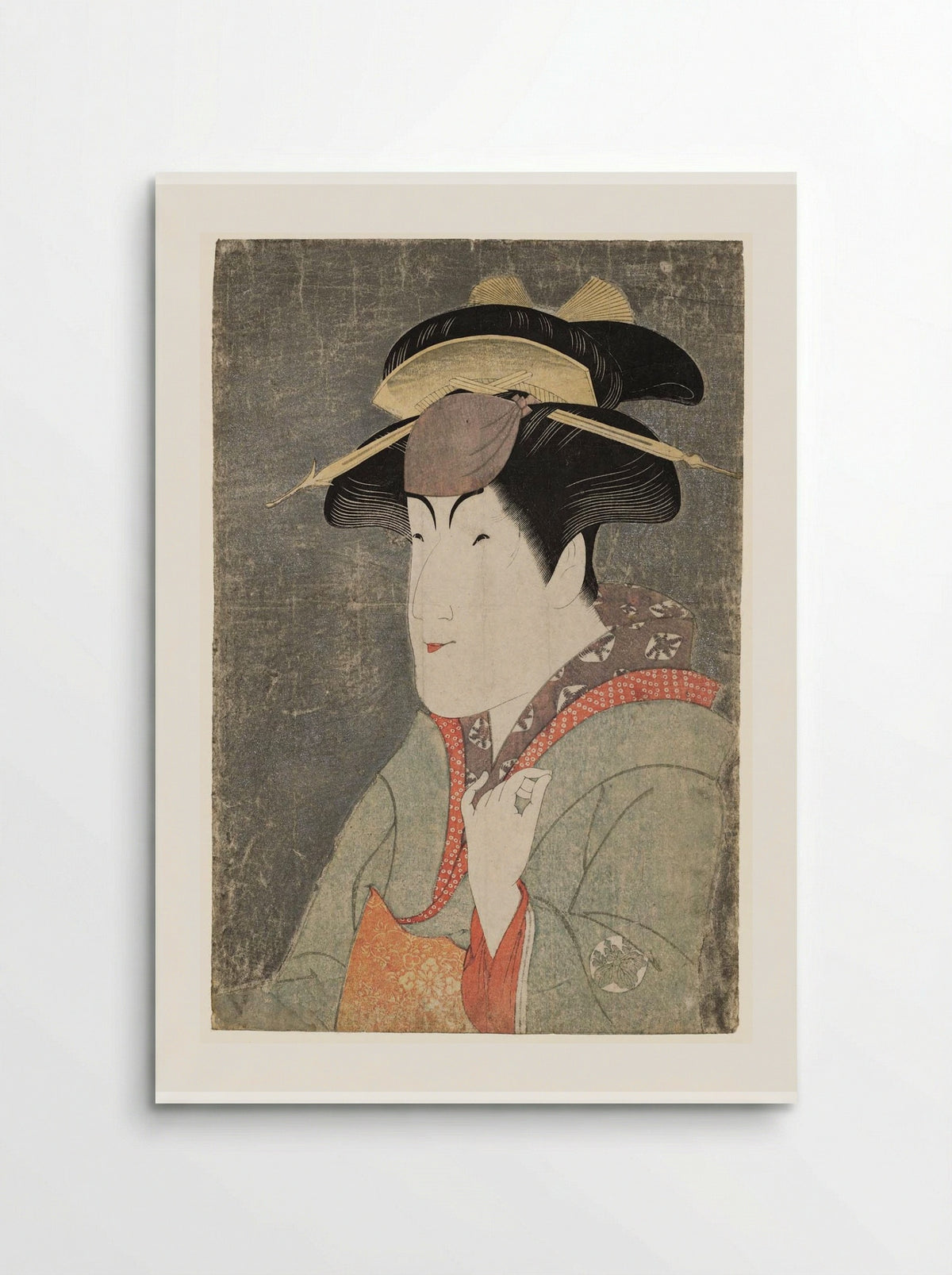 Actors Matsumoto Kōshirō 4th and Nakayama Tomisaburō - Tōshūsai Sharaku - Poster