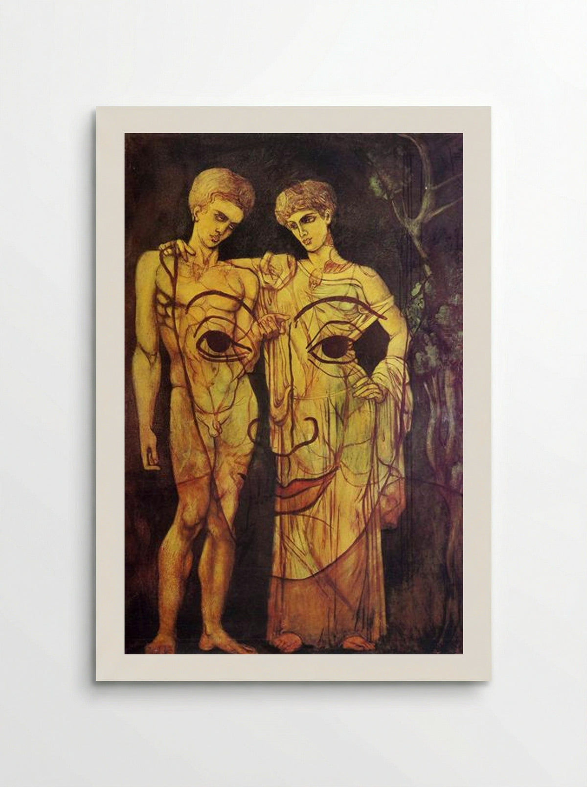 Adam and Eve - Francis Picabia - Poster