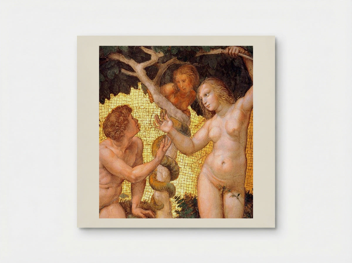 Adam and Eve - Raphael - Poster