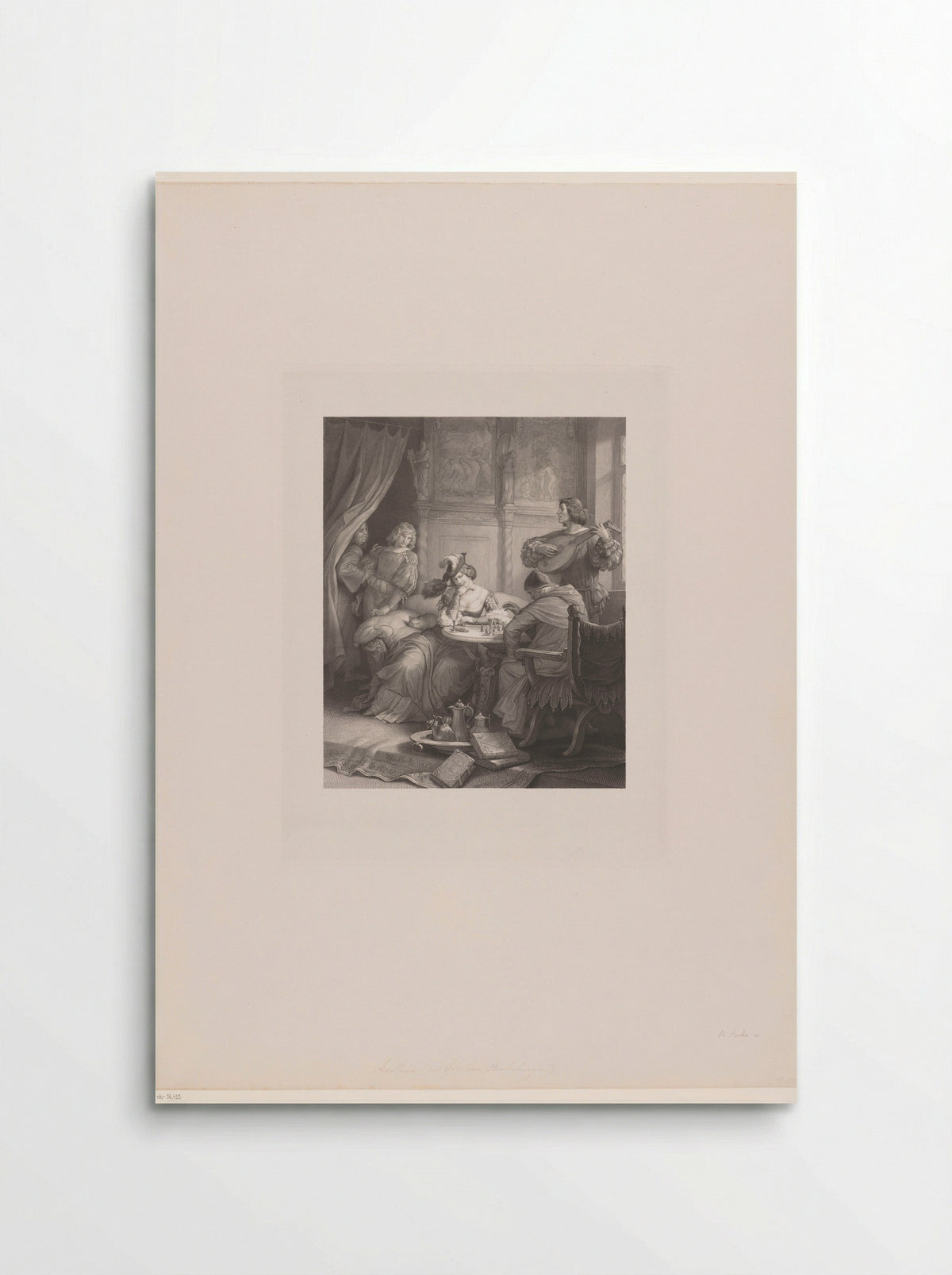 Adelheid from Goethe's Götz von Berlichingen - Heinrich Sachs - Poster