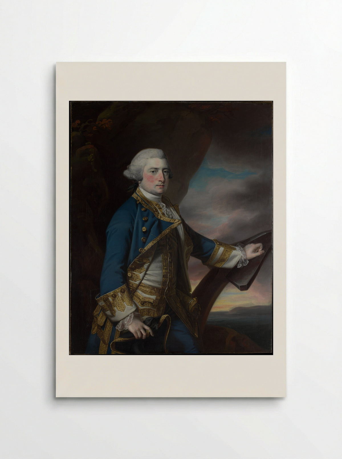 Admiral Harry Paulet, Sixth Duke of Bolton - Francis Cotes - Poster