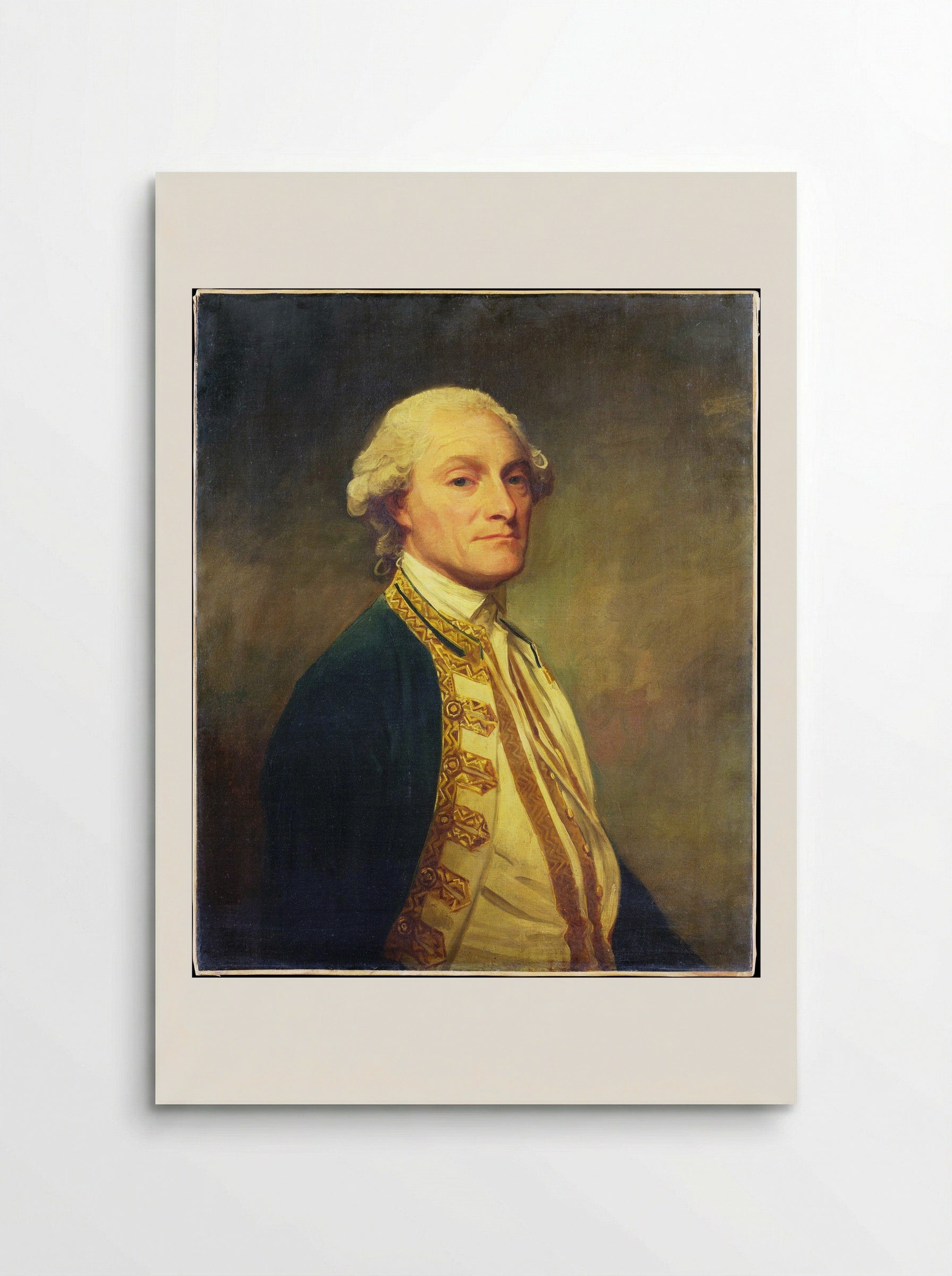 Admiral Sir Chaloner Ogle - George Romney - Poster