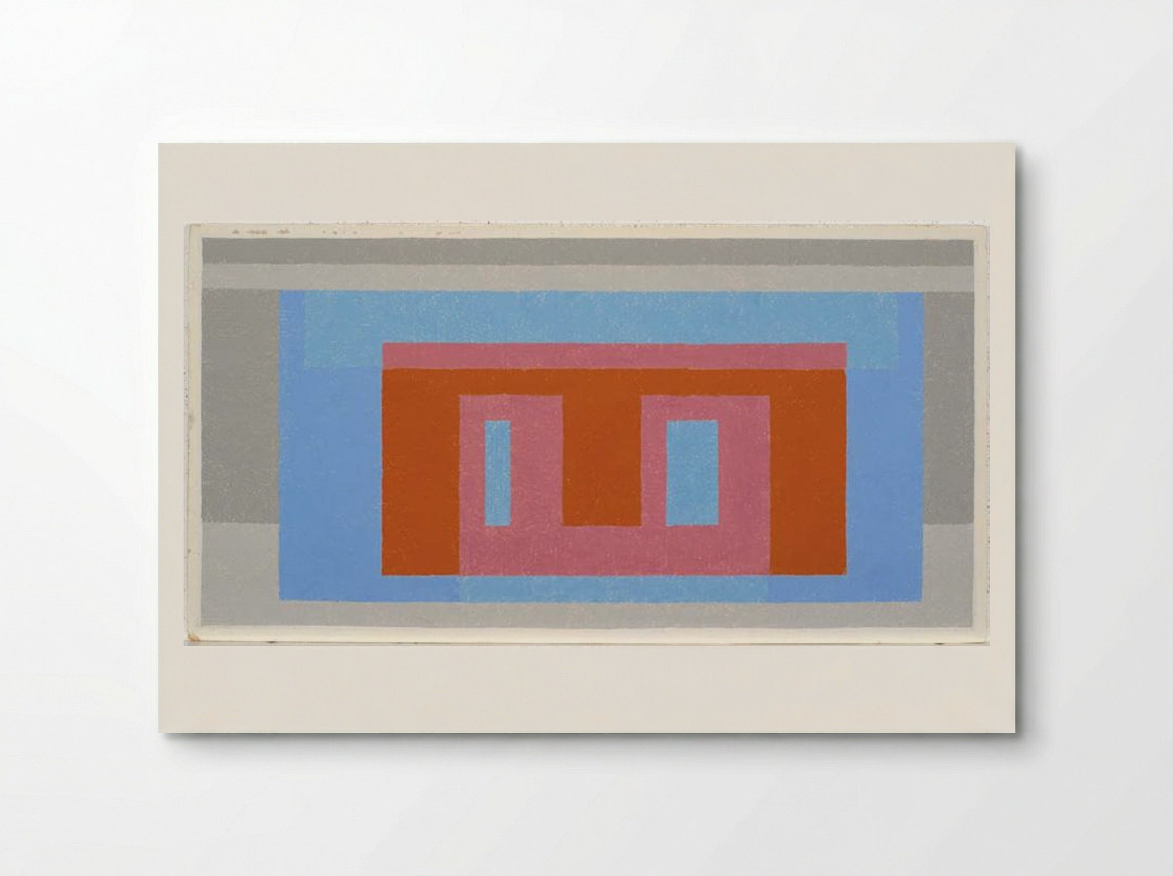 Adobe (Variant): Luminous Day - Josef Albers - Poster