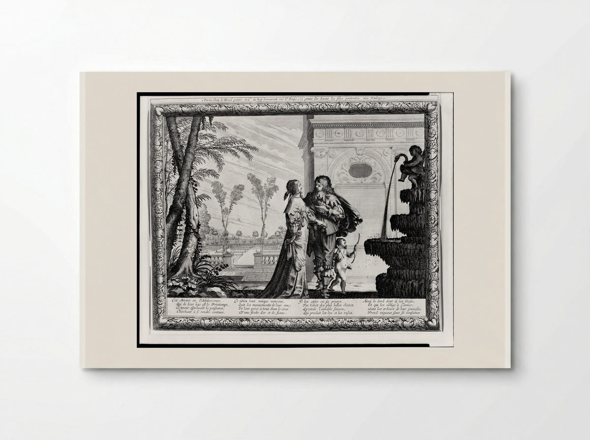 Adolescence - Abraham Bosse - Poster