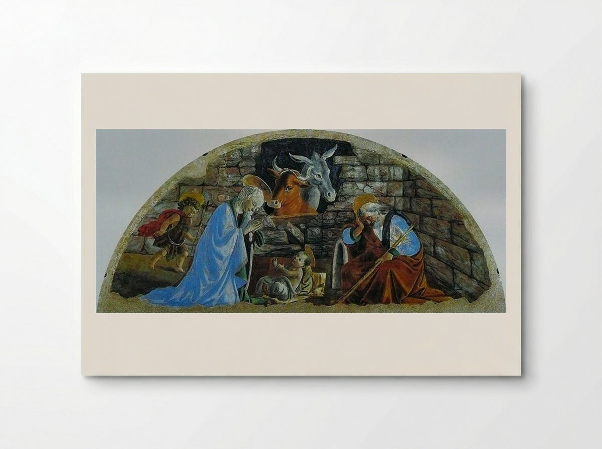 Adoration of the Child - Sandro Botticelli - Poster