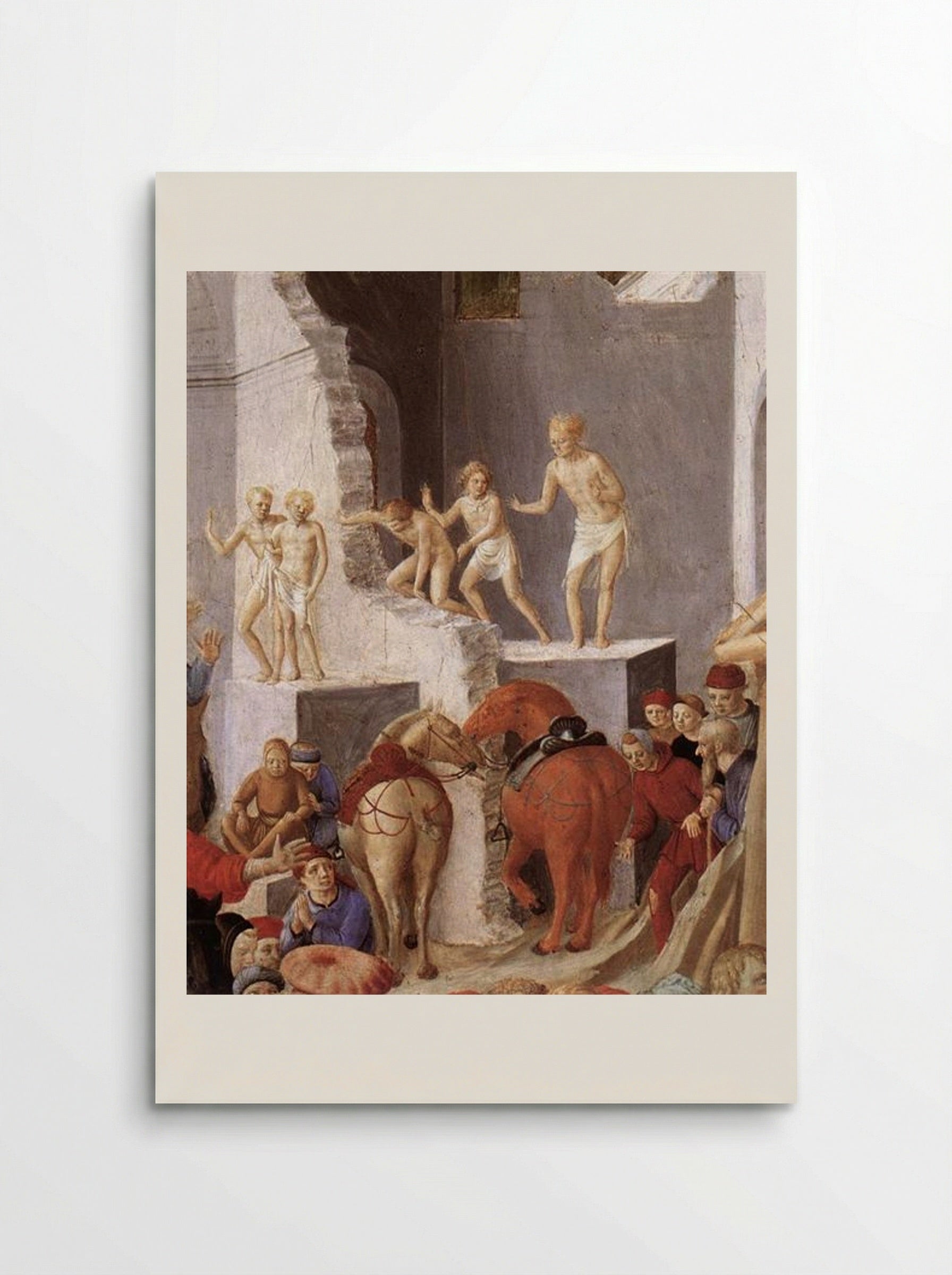 Adoration of the Magi (detail) - Filippo Lippi - Poster