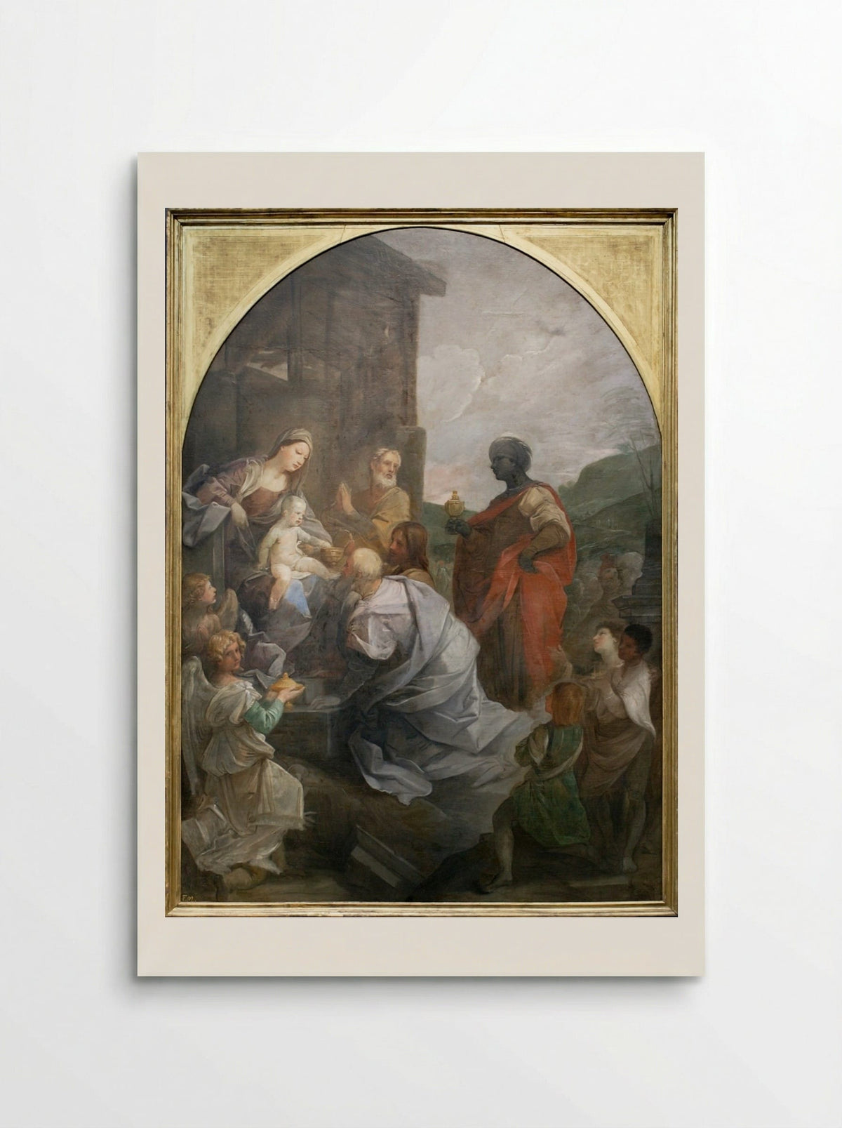 Adoration of the Magi - Guido Reni - Poster