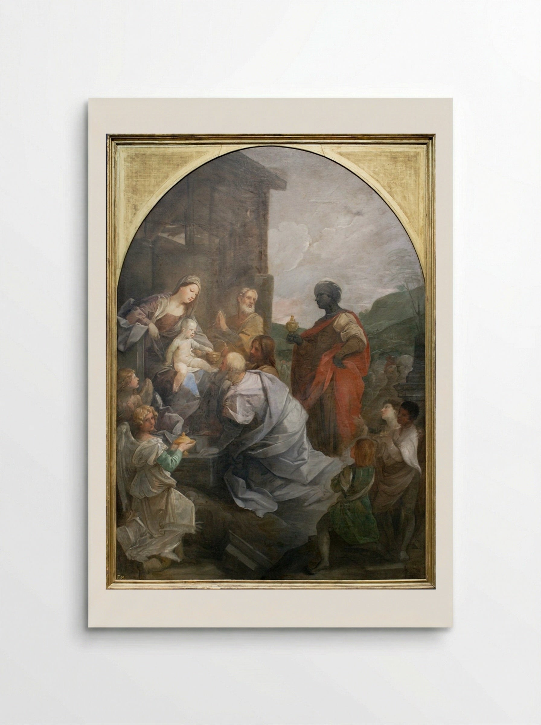 Adoration of the Magi - Guido Reni - Poster