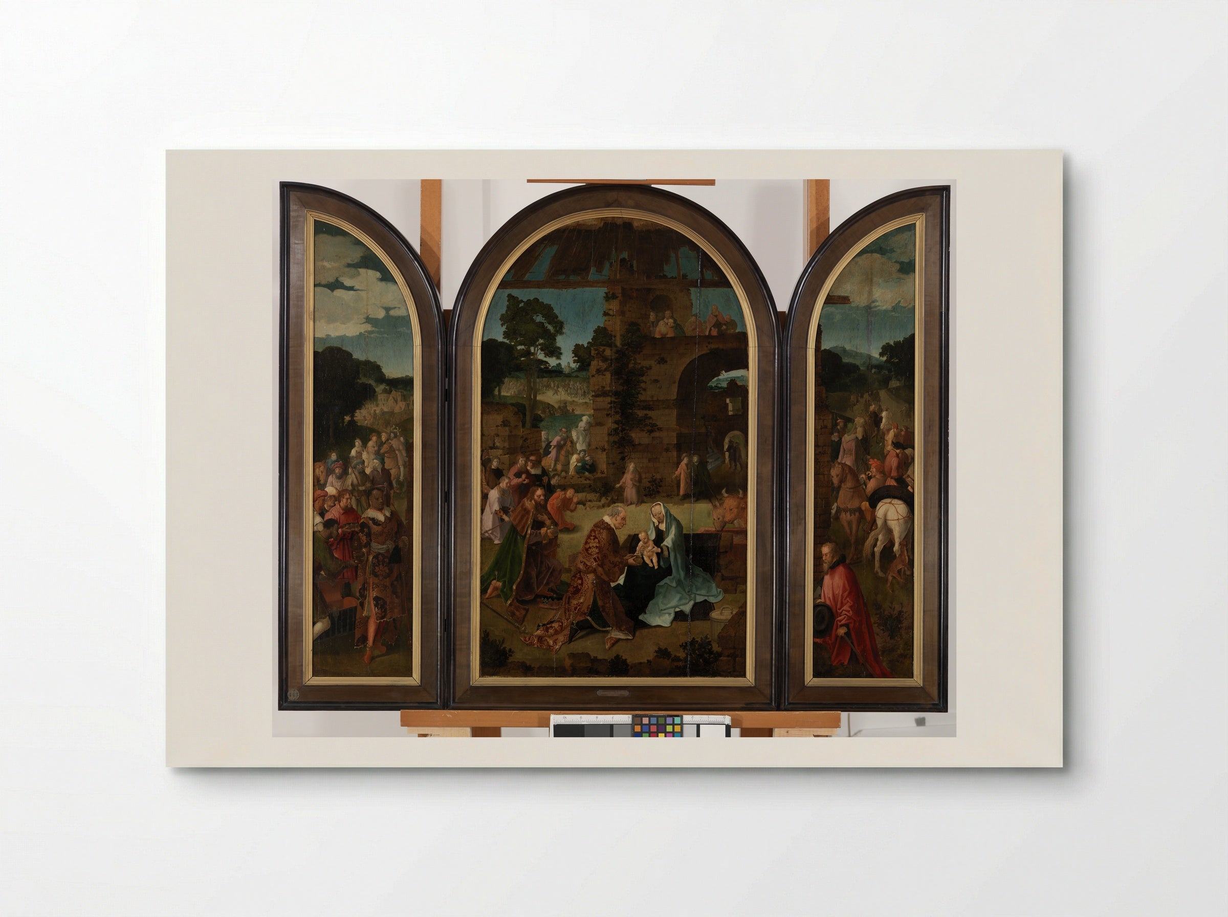 Adoration of the Magi - Lucas van Leyden - Poster