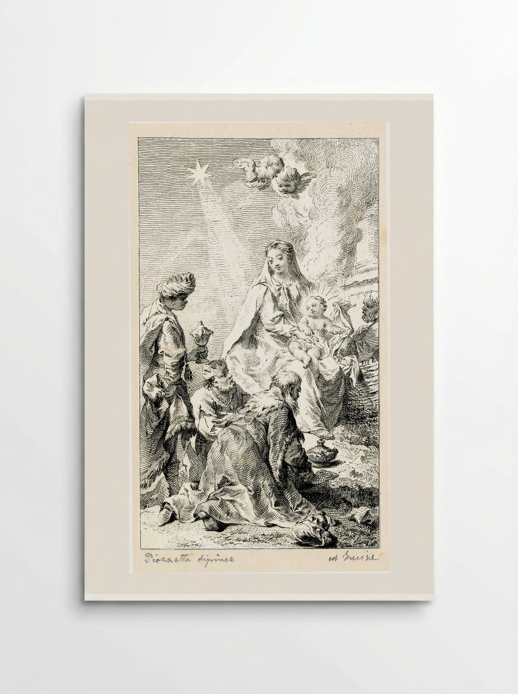 Adoration of the Magi - Francesco Bartolozzi - Poster