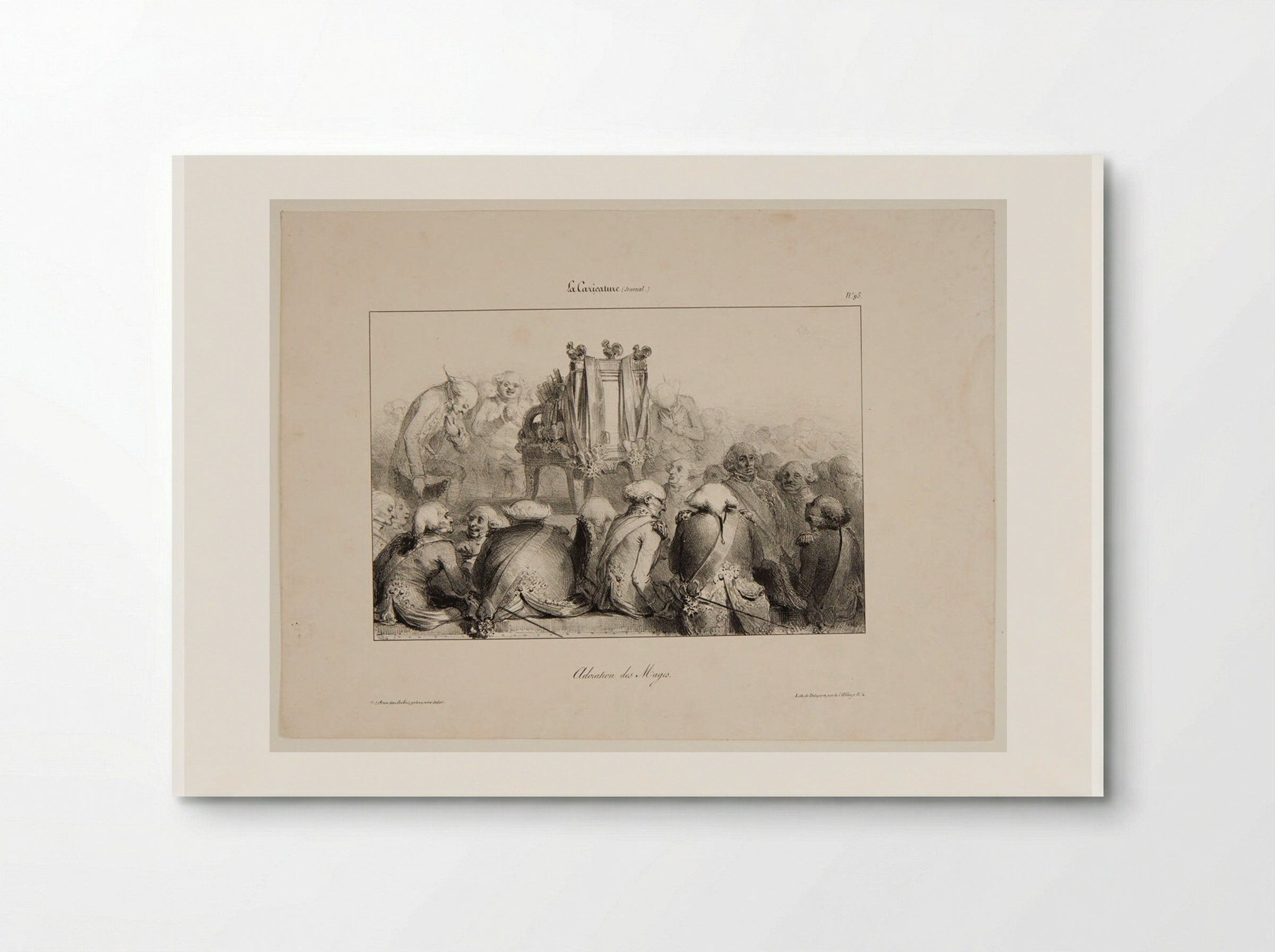 Adoration of the Magi - Denis-Auguste-Marie Raffet - Poster