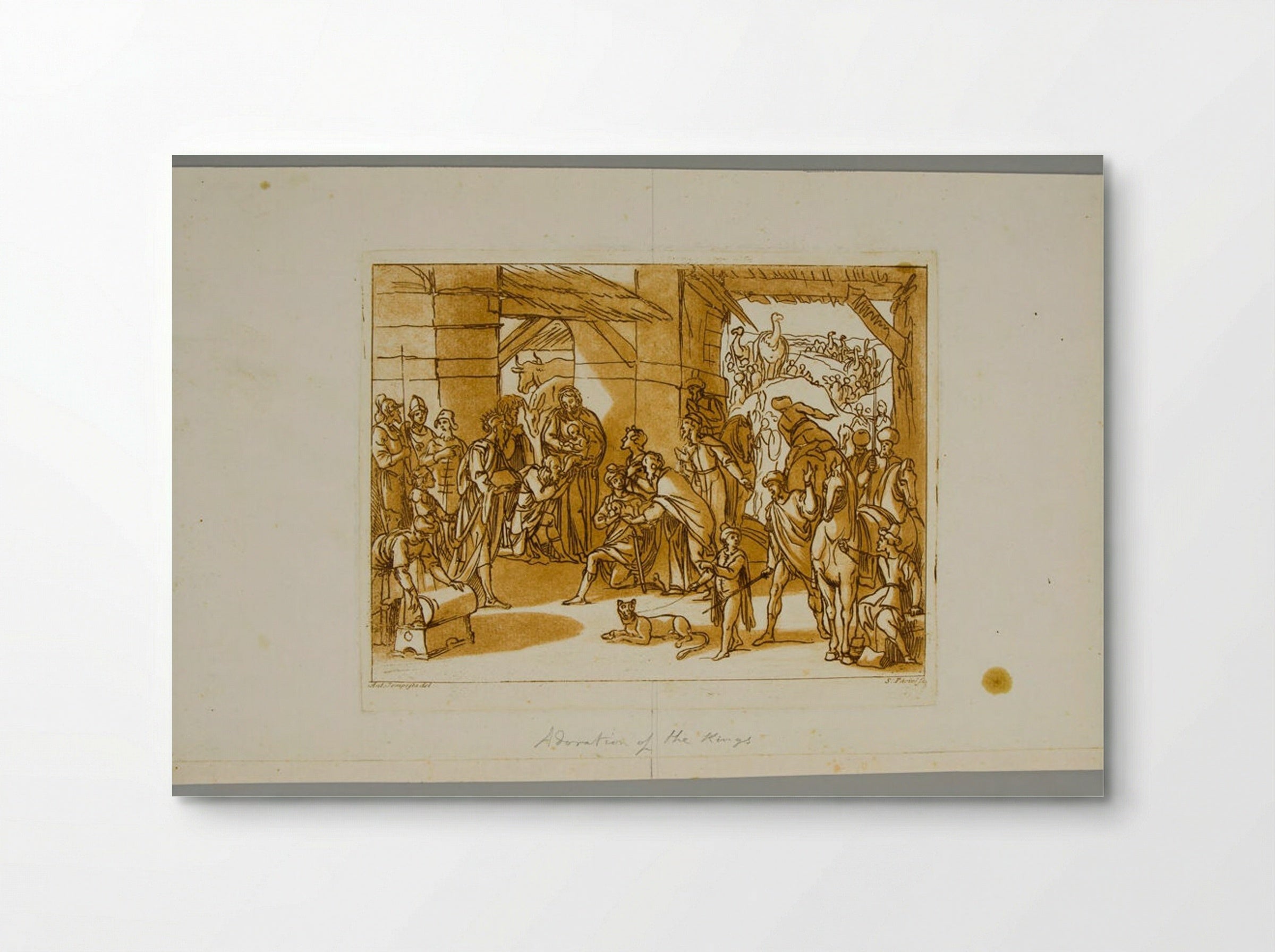 Adoration of the Magi - Santi Pacini - Poster