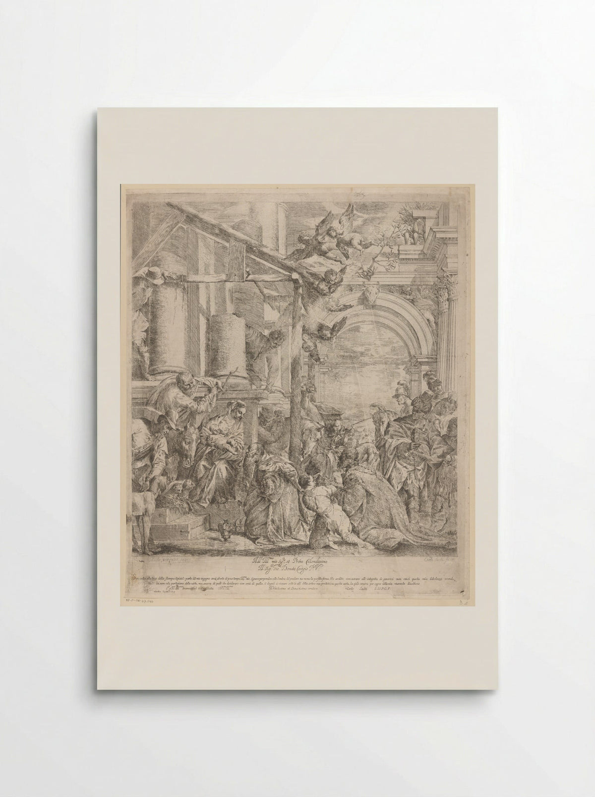 Adoration of the Magi - Carlo Sacchi - Poster