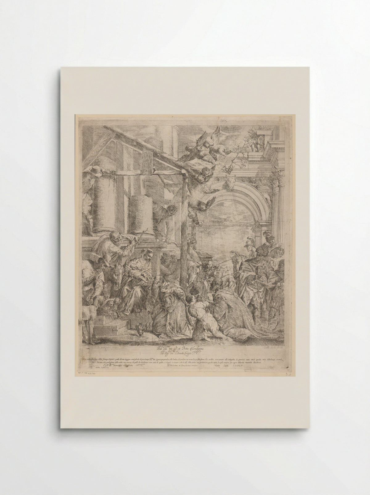 Adoration of the Magi - Carlo Sacchi - Poster