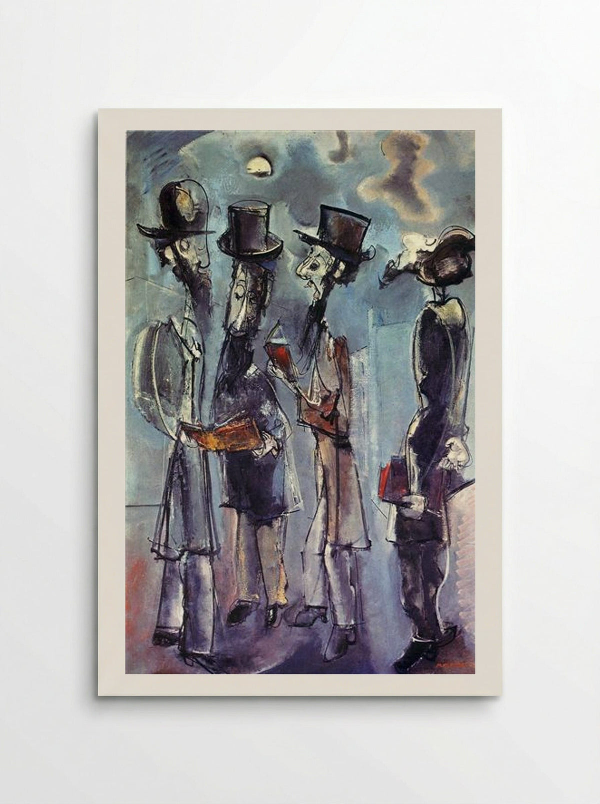 Adoration of the Moon - Max Weber - Poster