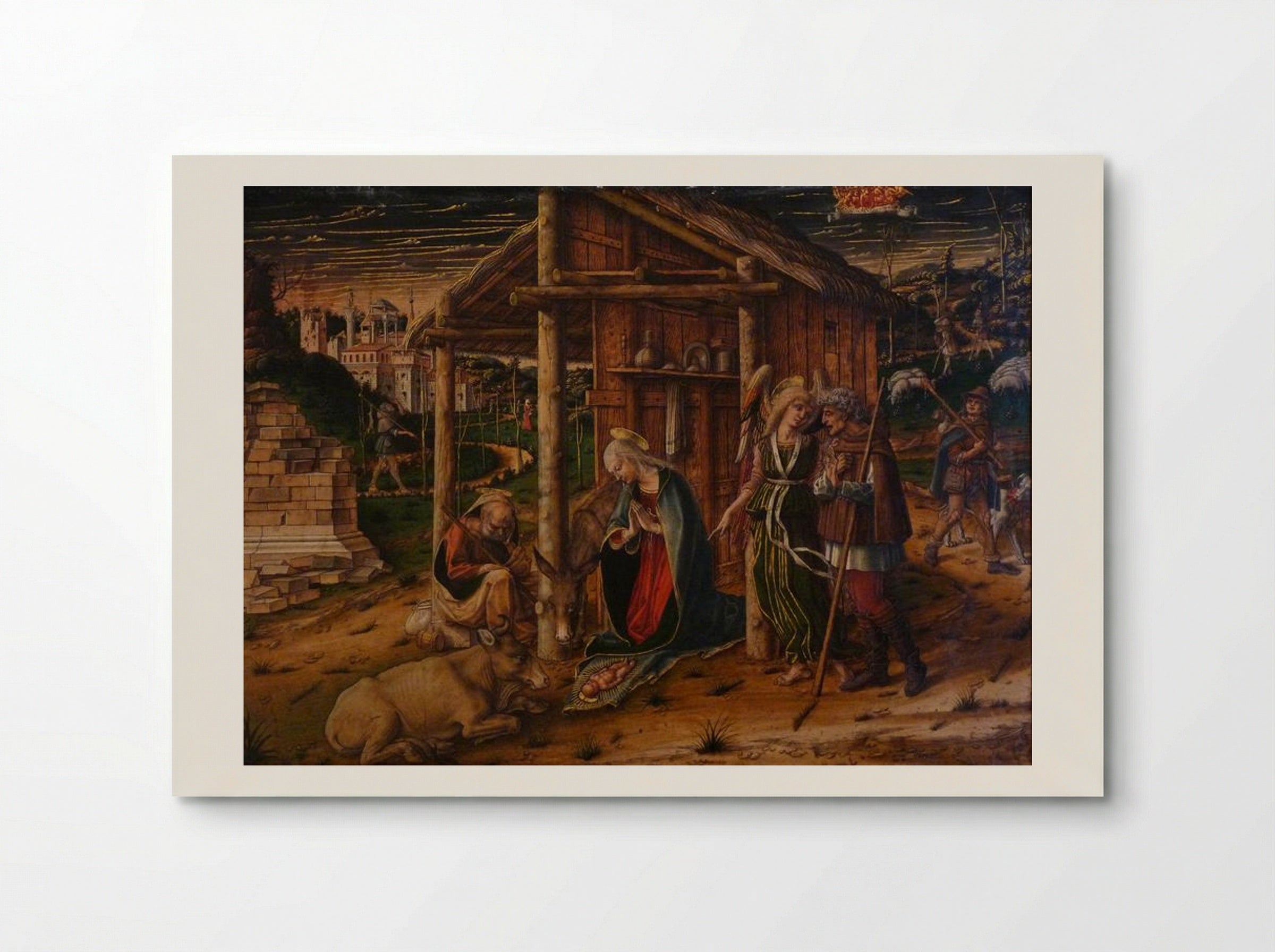 Adoration of the Shepherds - Carlo Crivelli - Poster