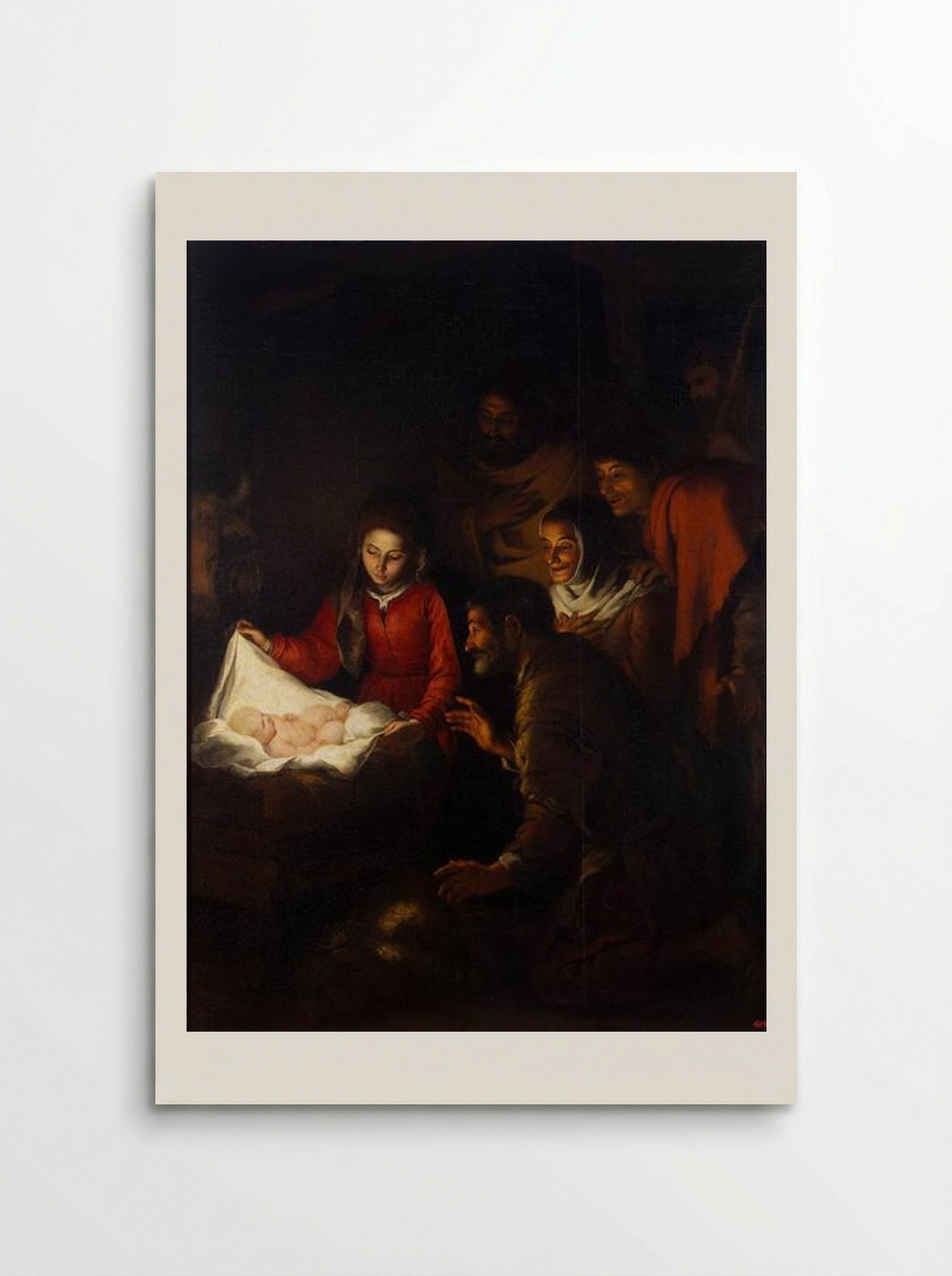 Adoration of the Shepherds - Bartolomé Esteban Murillo - Poster