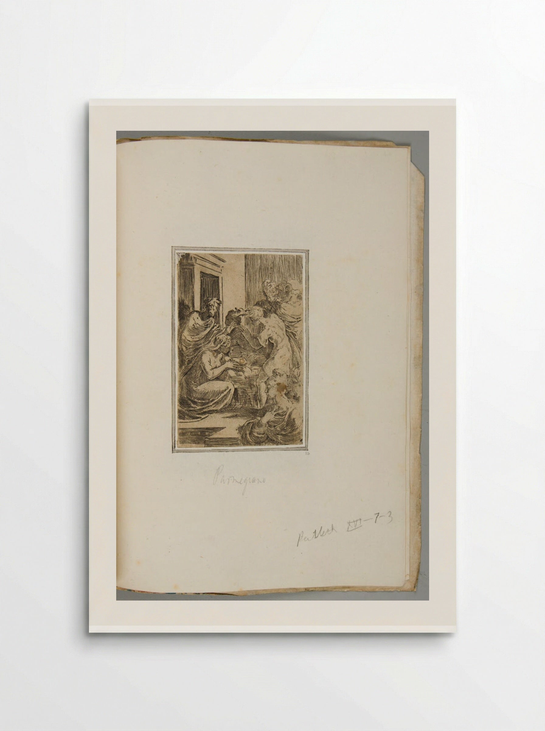 Adoration of the Shepherds - Parmigianino - Poster