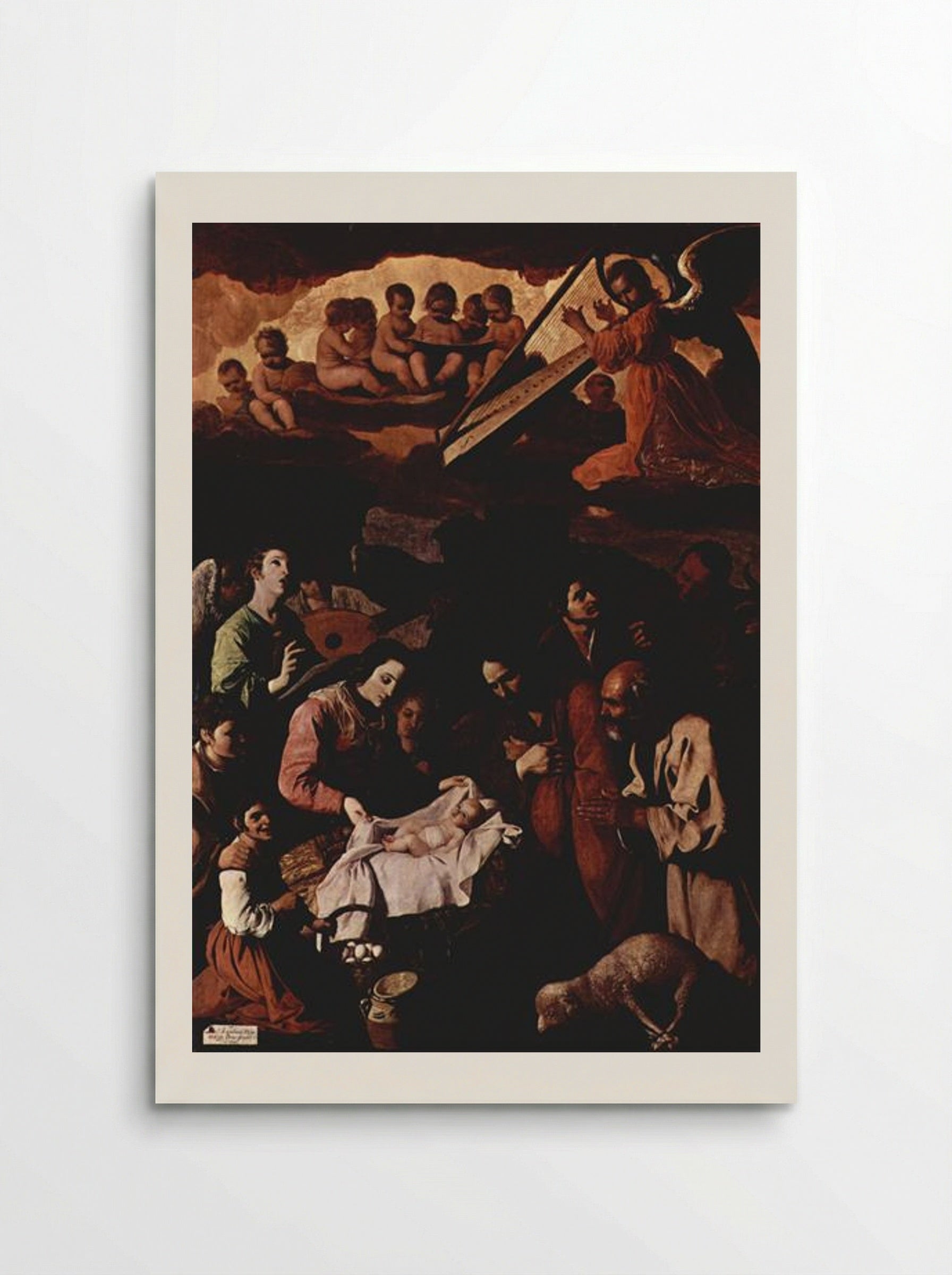 Adoration of the Shepherds - Francisco de Zurbarán - Poster