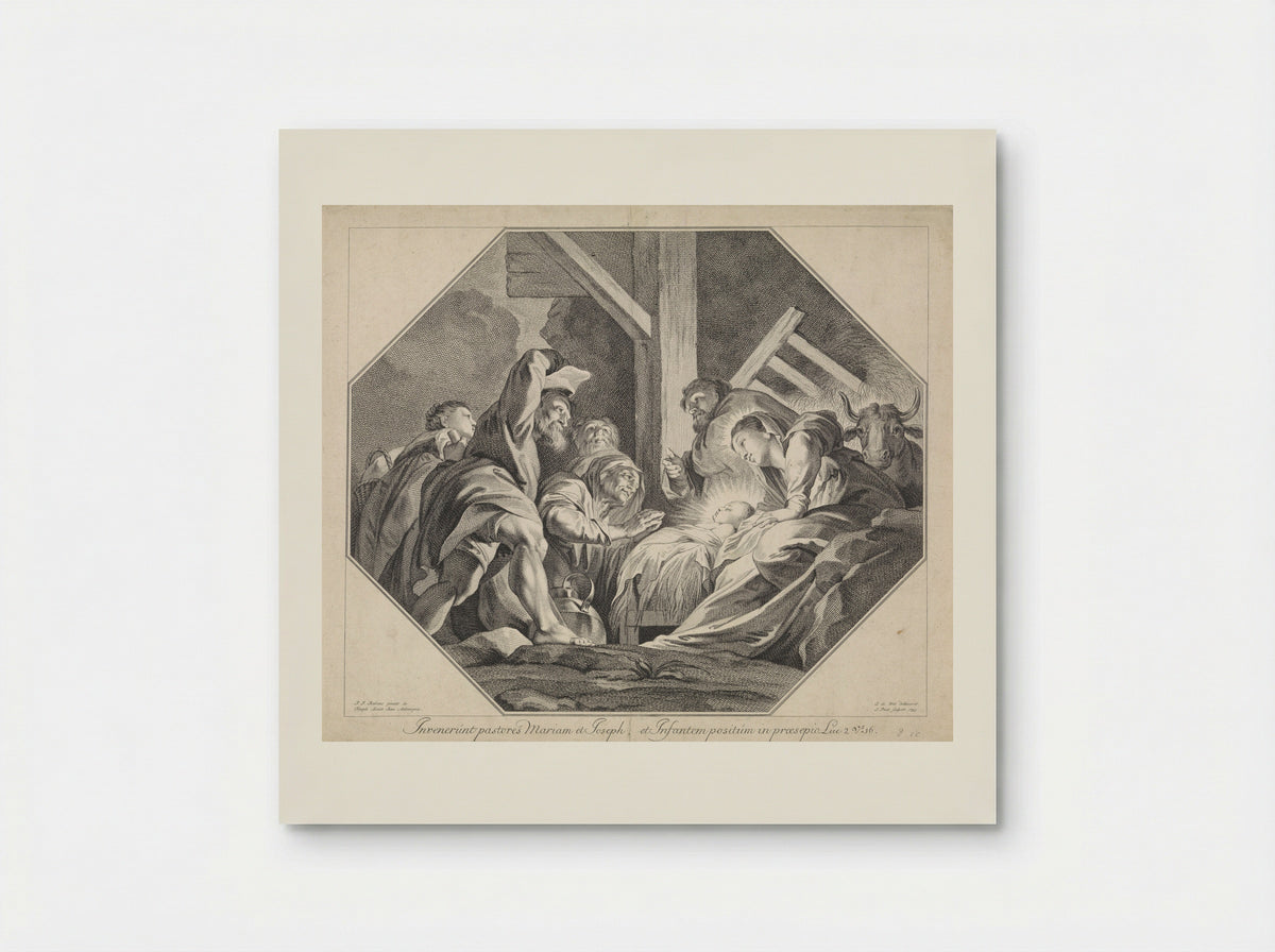 Adoration of the Shepherds - Jan Punt - Poster