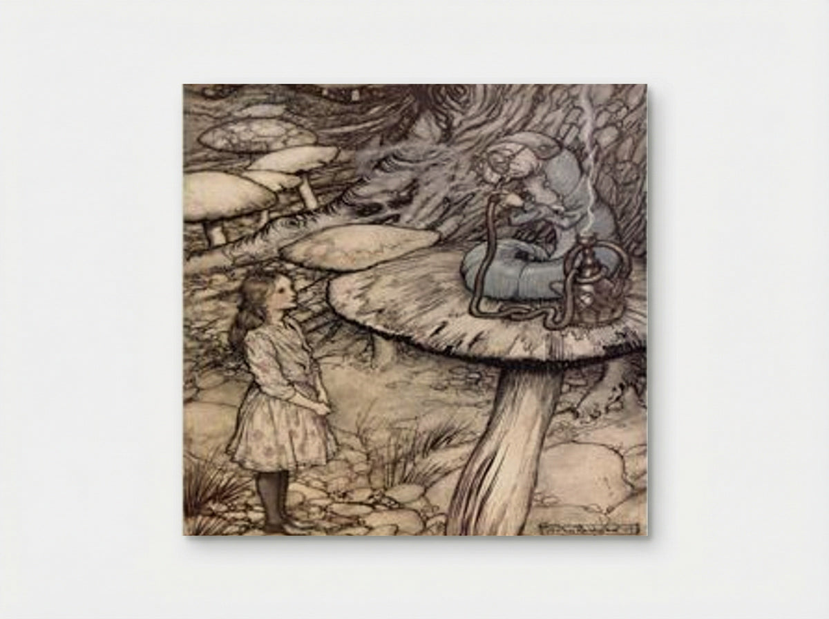 Advice from a Caterpillar - Arthur Rackham - Poster