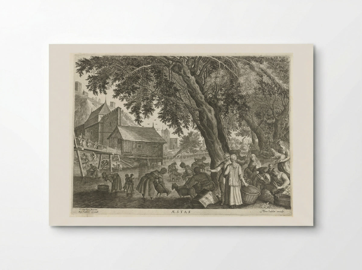 Aestas (Summer) - Aegidius Sadeler (II) - Poster