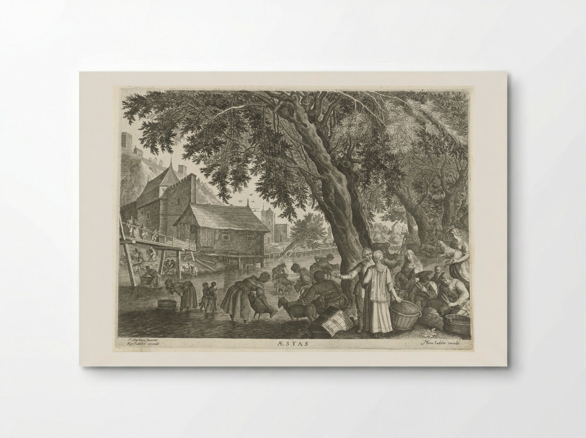 Aestas (Summer) - Aegidius Sadeler (II) - Poster