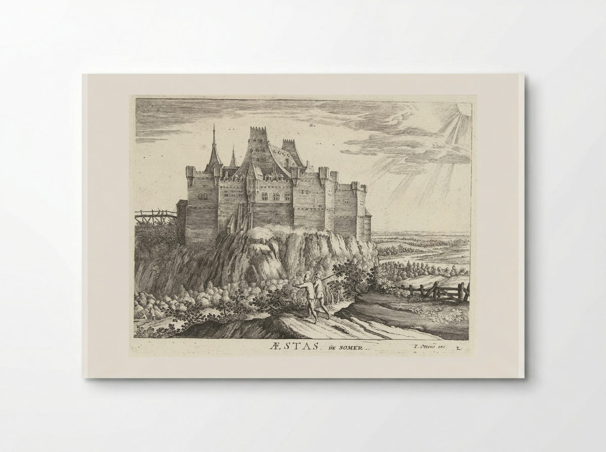 Aestas (Summer) - Hendrick Hondius (I) - Poster