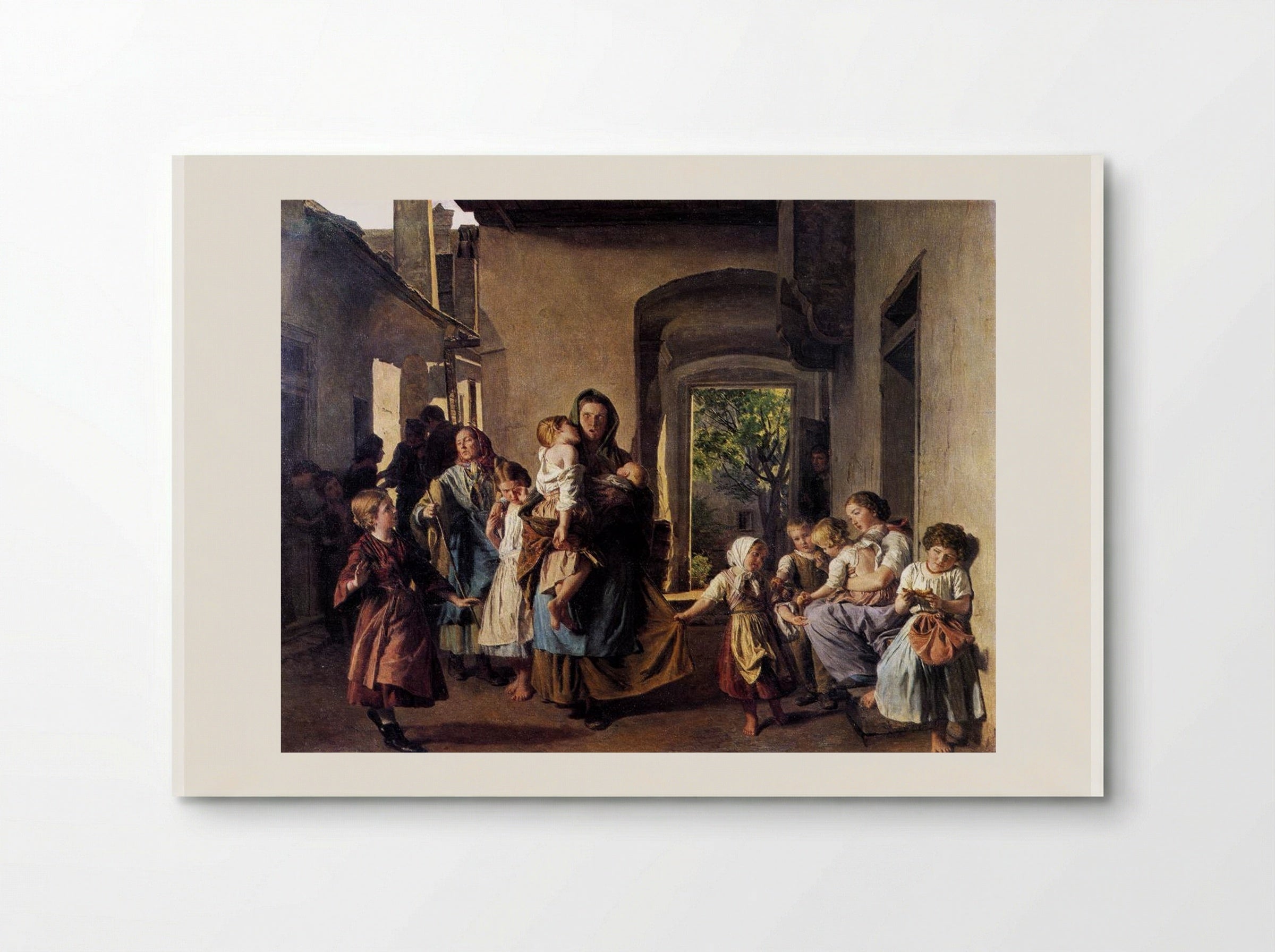 After Confiscation - Ferdinand Georg Waldmüller - Poster