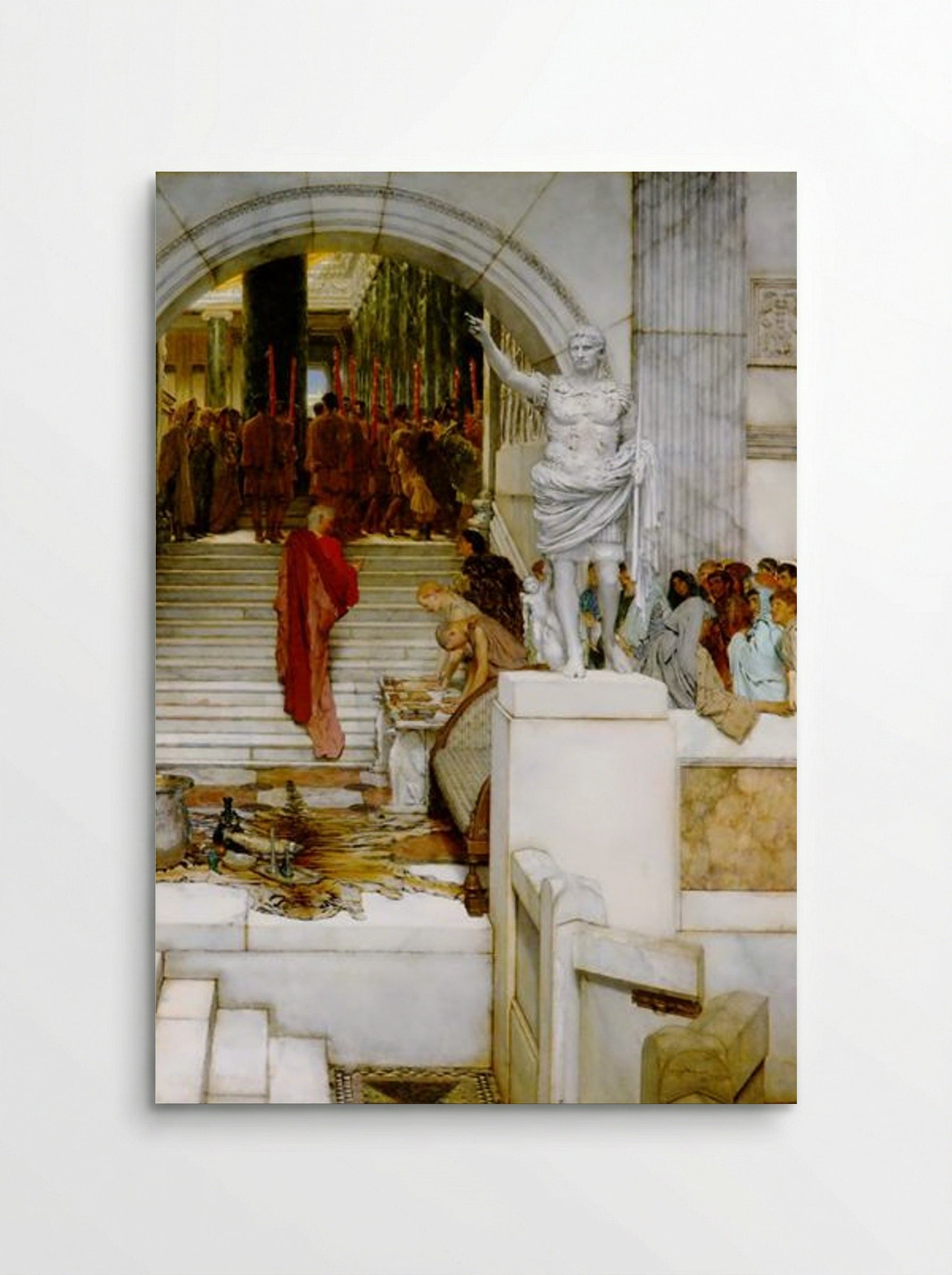 After the Audience - Sir Lawrence Alma-Tadema - Poster