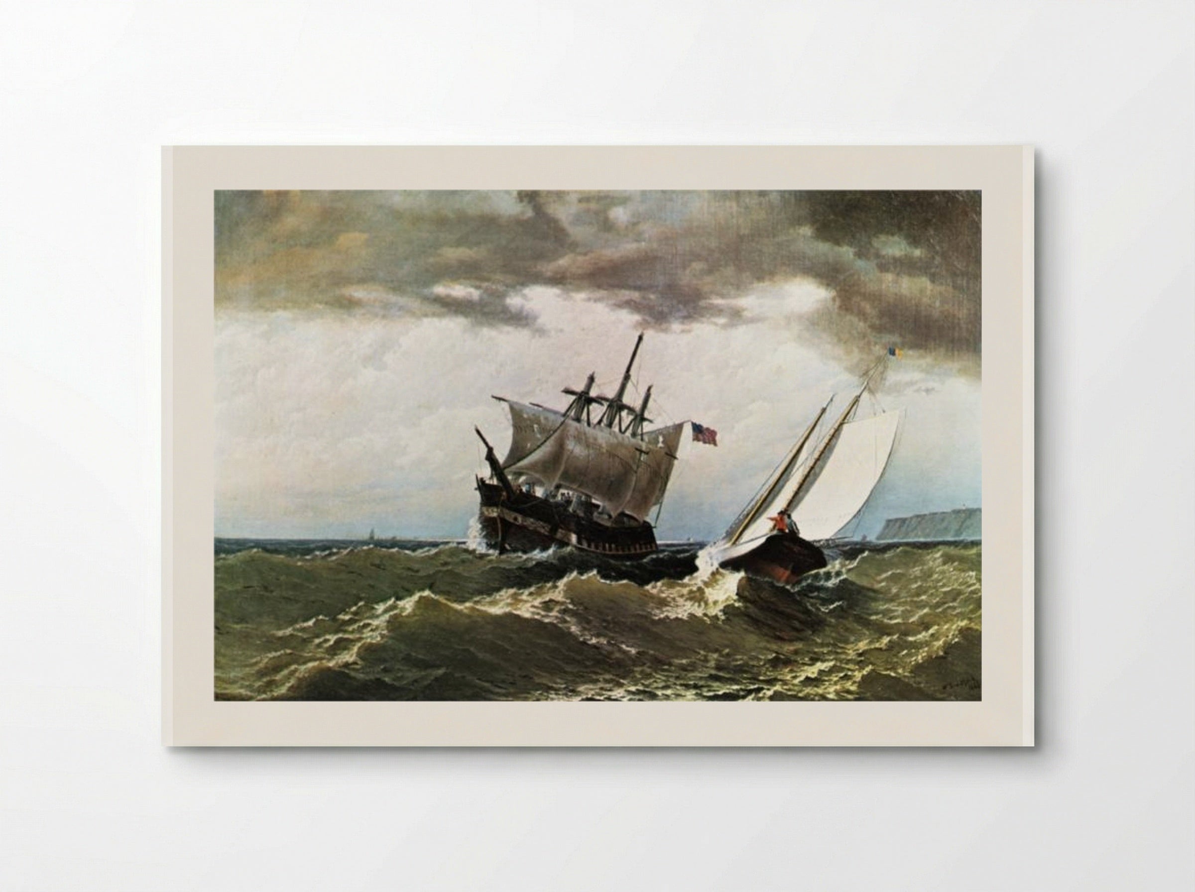 After the Storm - William Bradford - Poster