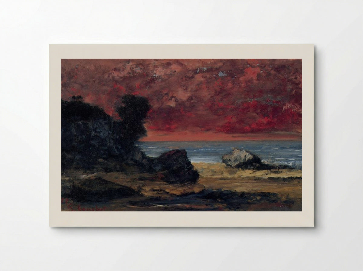 After the Storm - Gustave Courbet - Poster