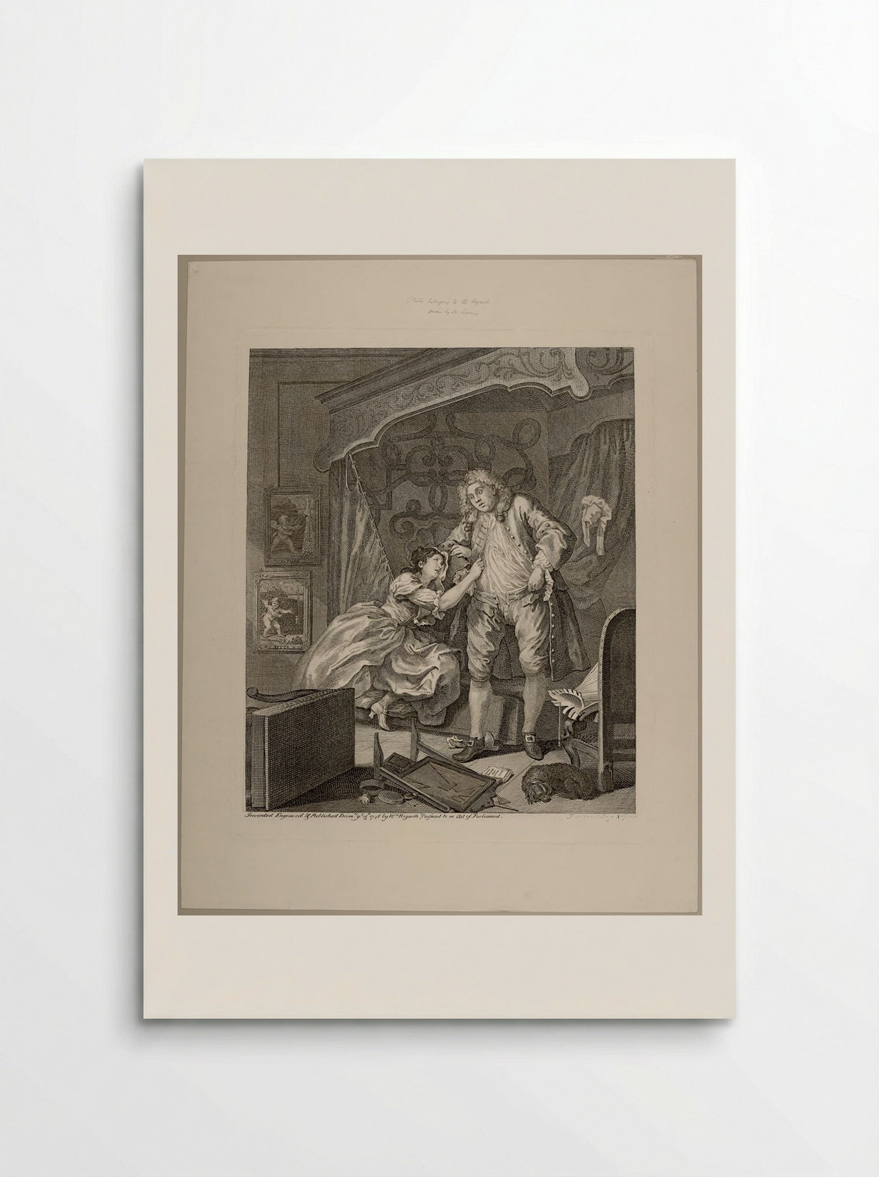 After - William Hogarth - Poster