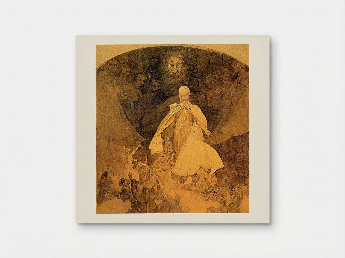 Age of Wisdom - Alphonse Mucha - Poster