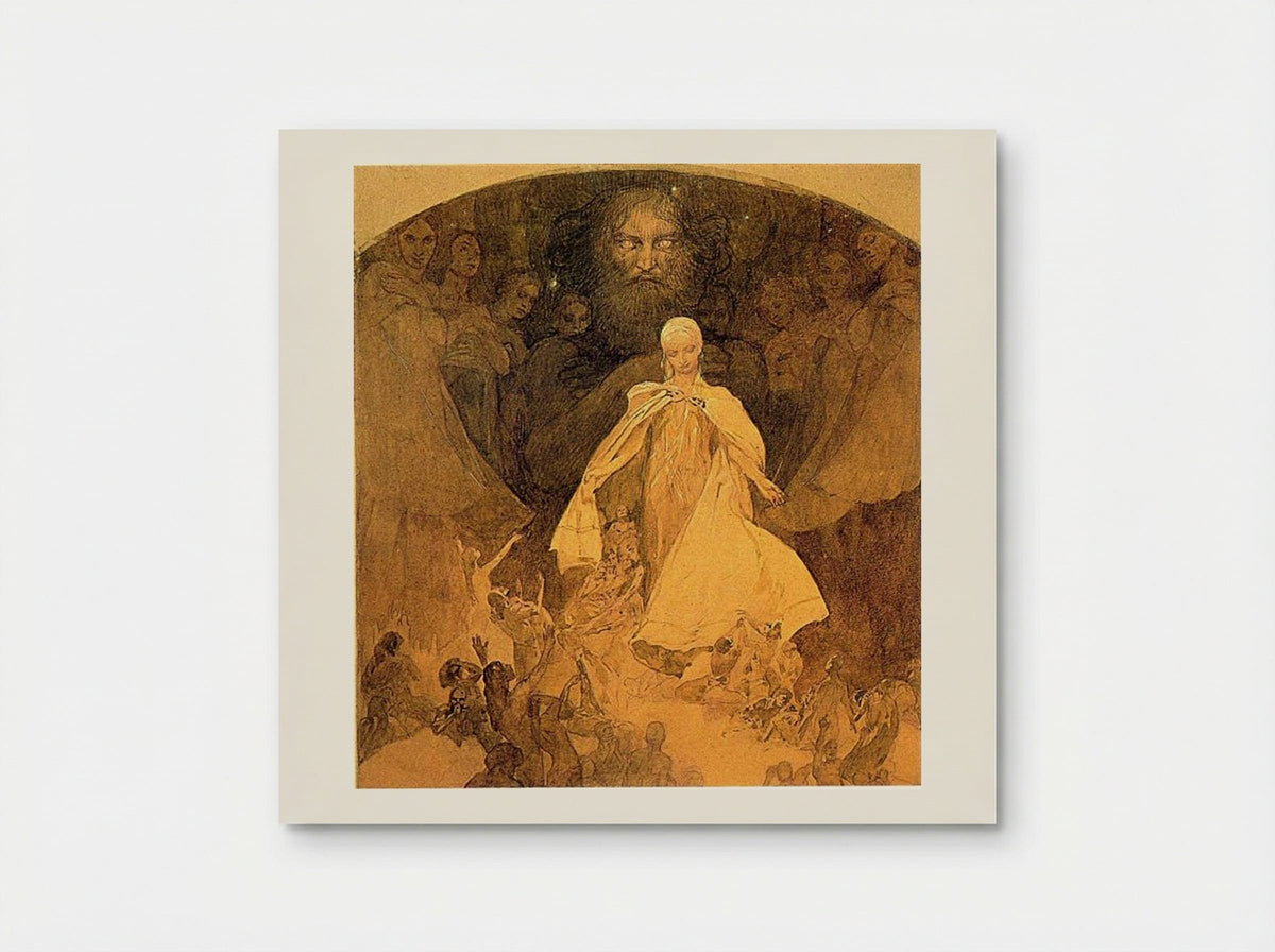Age of Wisdom - Alphonse Mucha - Poster