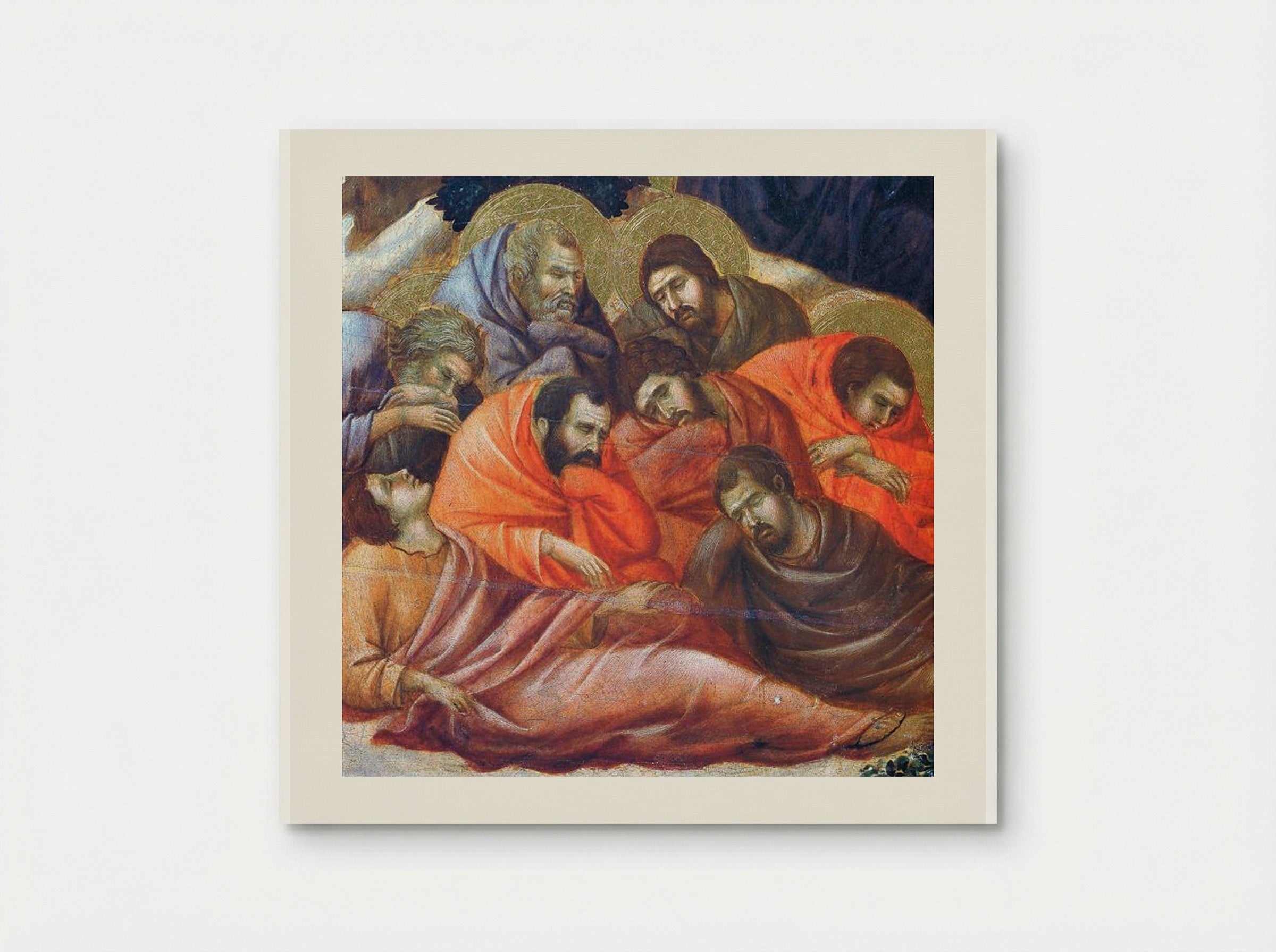 Agony in the Garden (Fragment) - Duccio di Buoninsegna - Poster