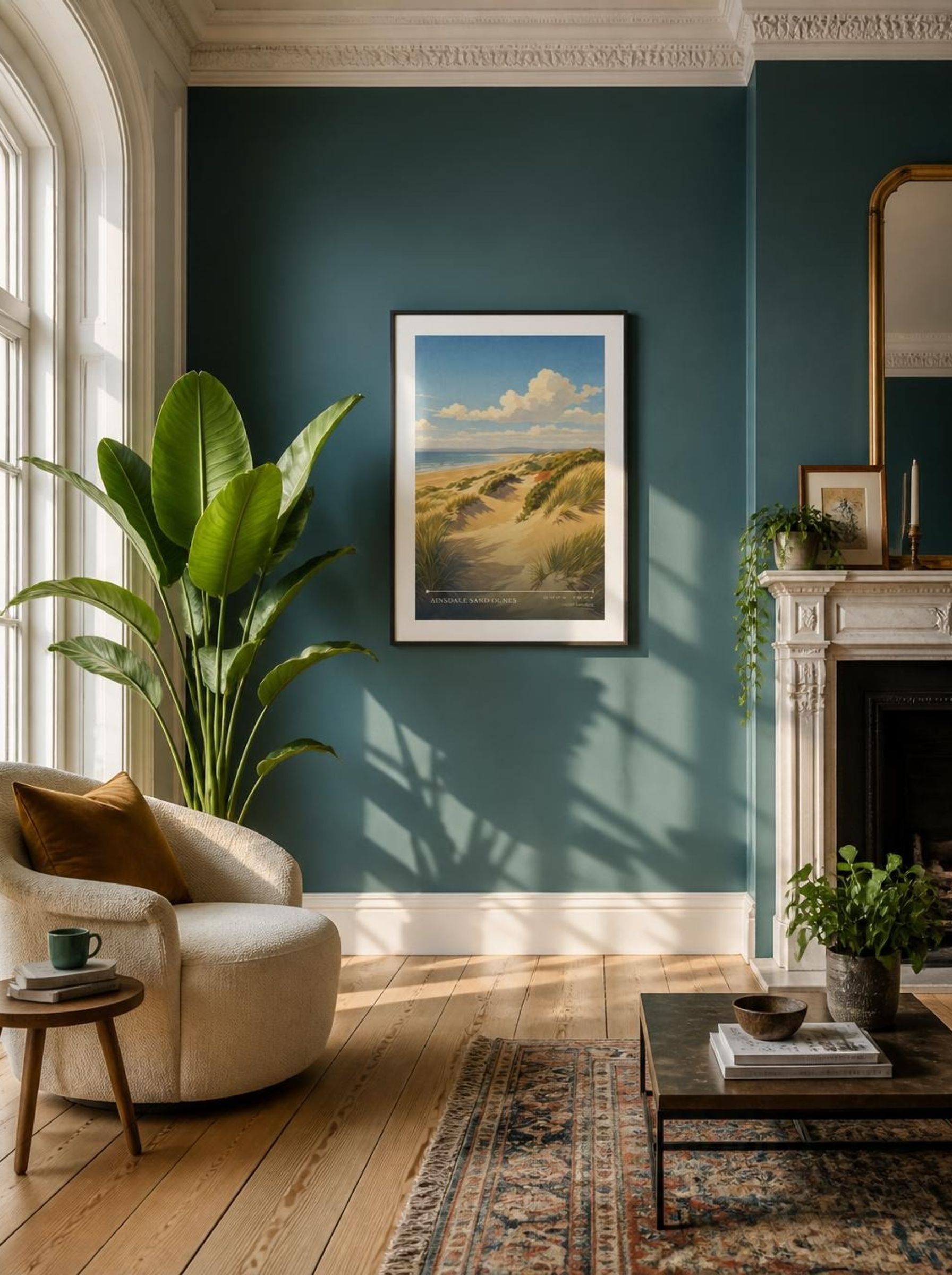 Ainsdale Sand Dunes United Kingdom Travel Poster - Lifestyle