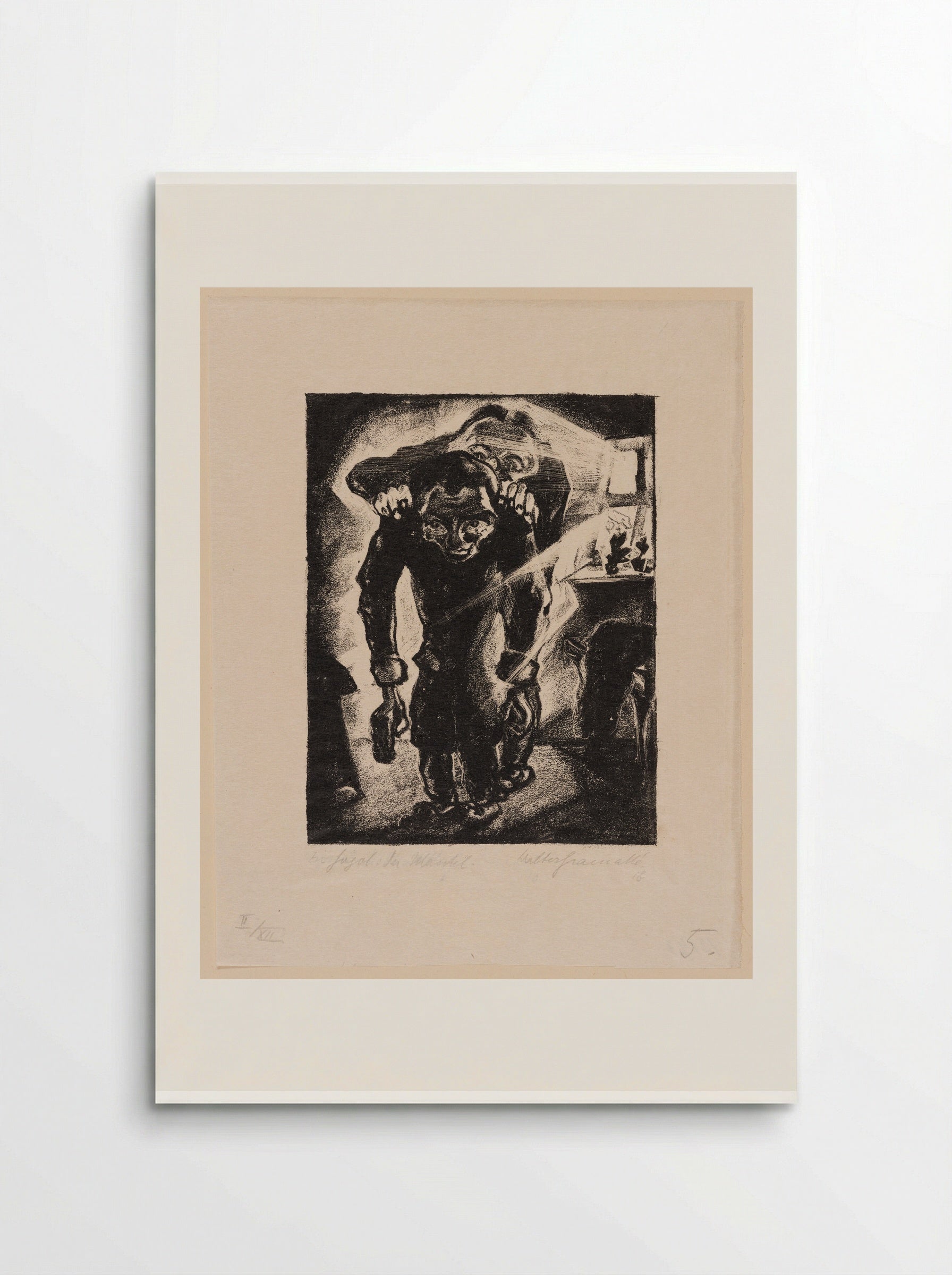 Akaki Has a New Coat Measured - Walter Gramatté - Poster