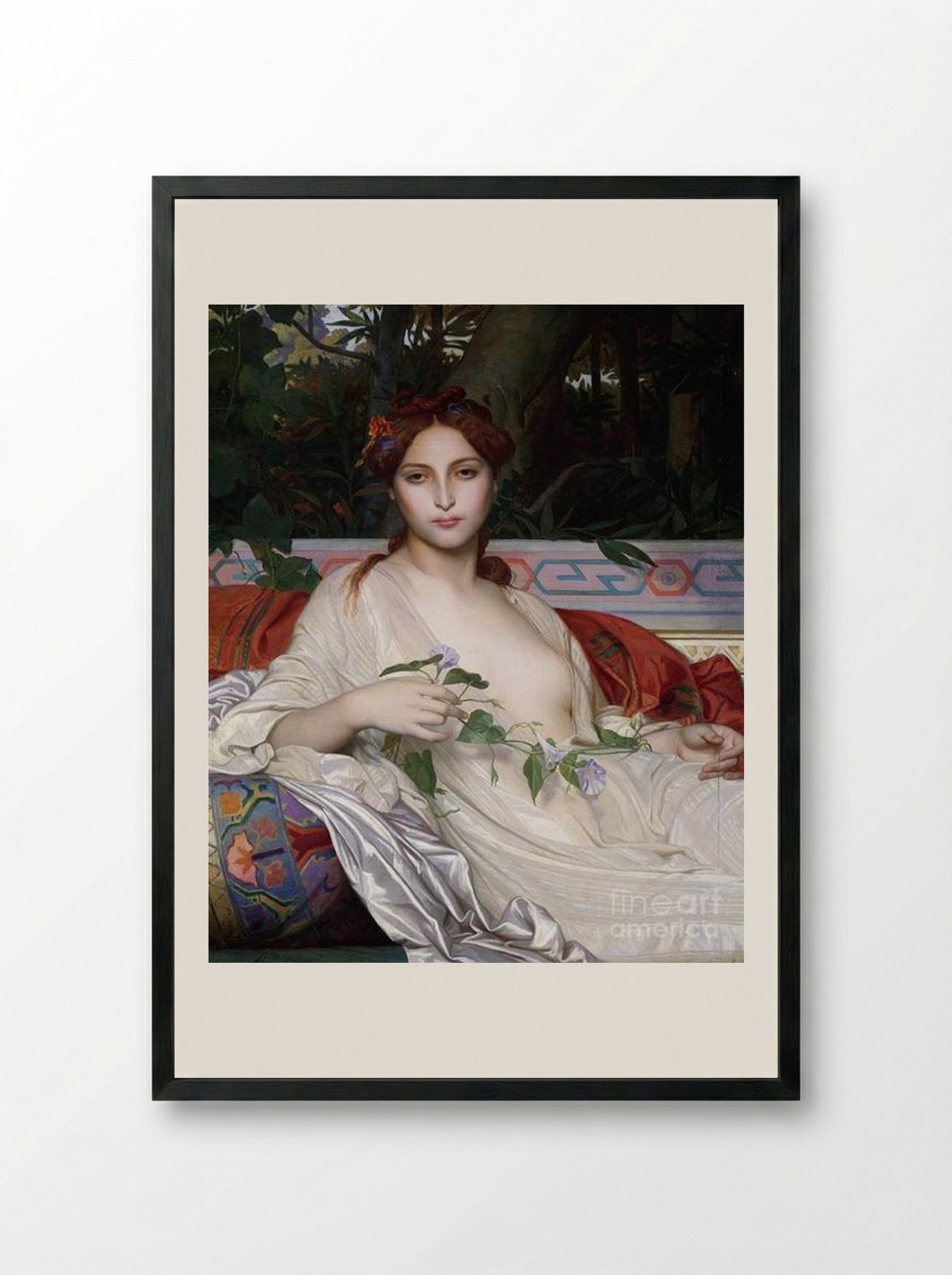 Albaydé - Alexandre Cabanel - Framed Print Black