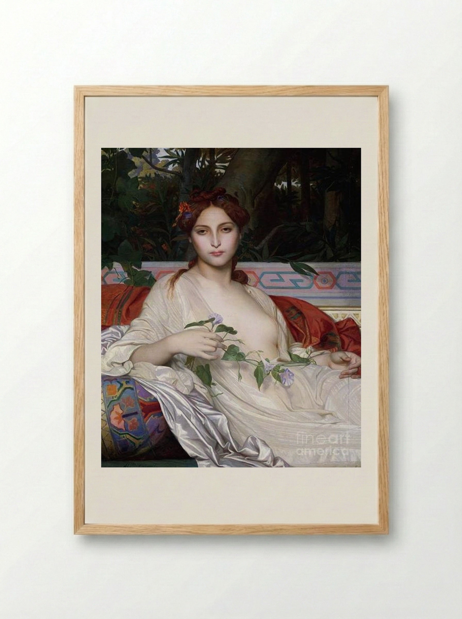 Albaydé - Alexandre Cabanel - Framed Print Wood