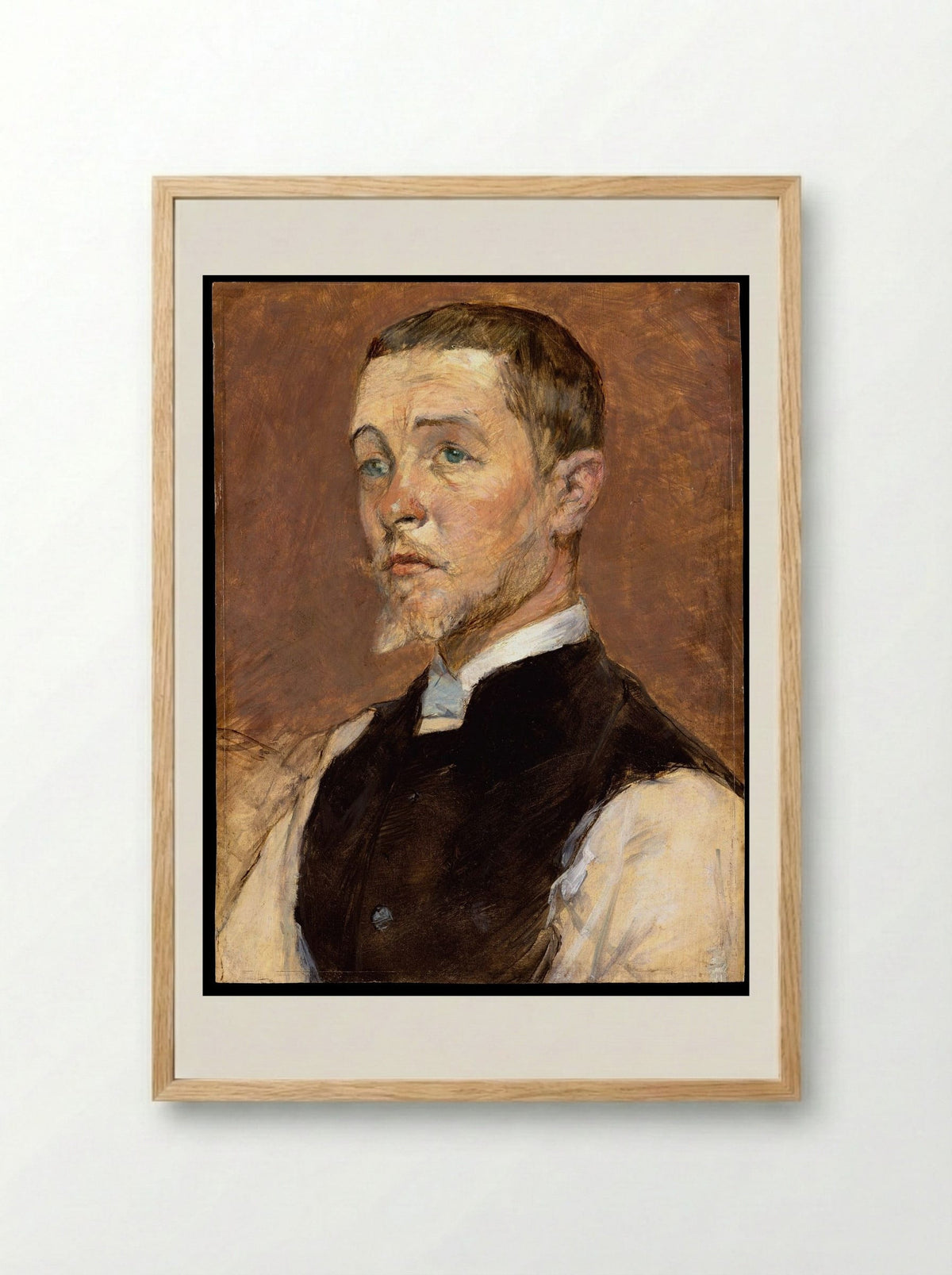 Albert Grenier (1858–1925) - Henri de Toulouse-Lautrec - Framed Print Wood