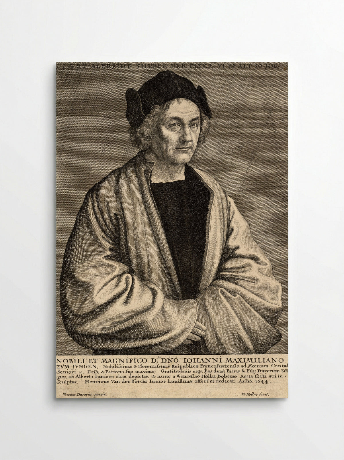 Albrecht Dürer the Elder - Wenceslaus Hollar - Poster