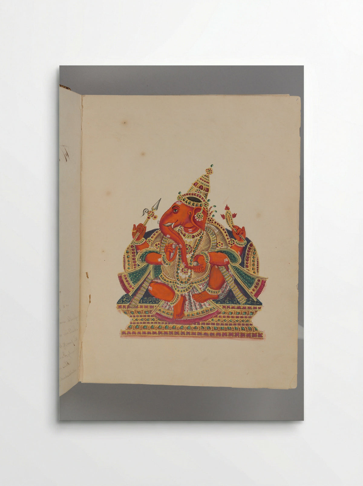Album depicting one hundred Hindu gods (Ganesha) - Unidentified artists - Poster