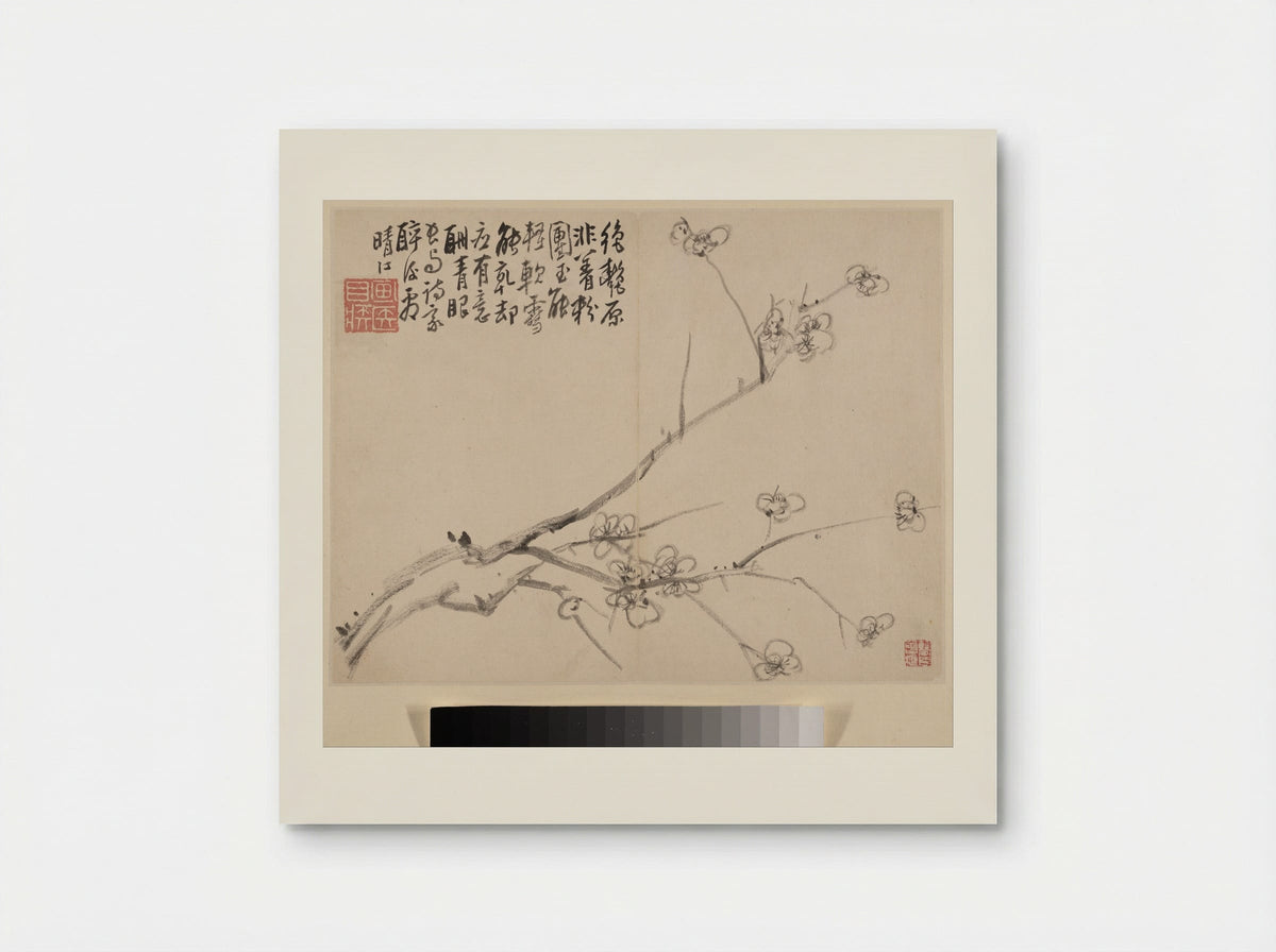 Album of Blossoming Plum - Li Fangying - Poster