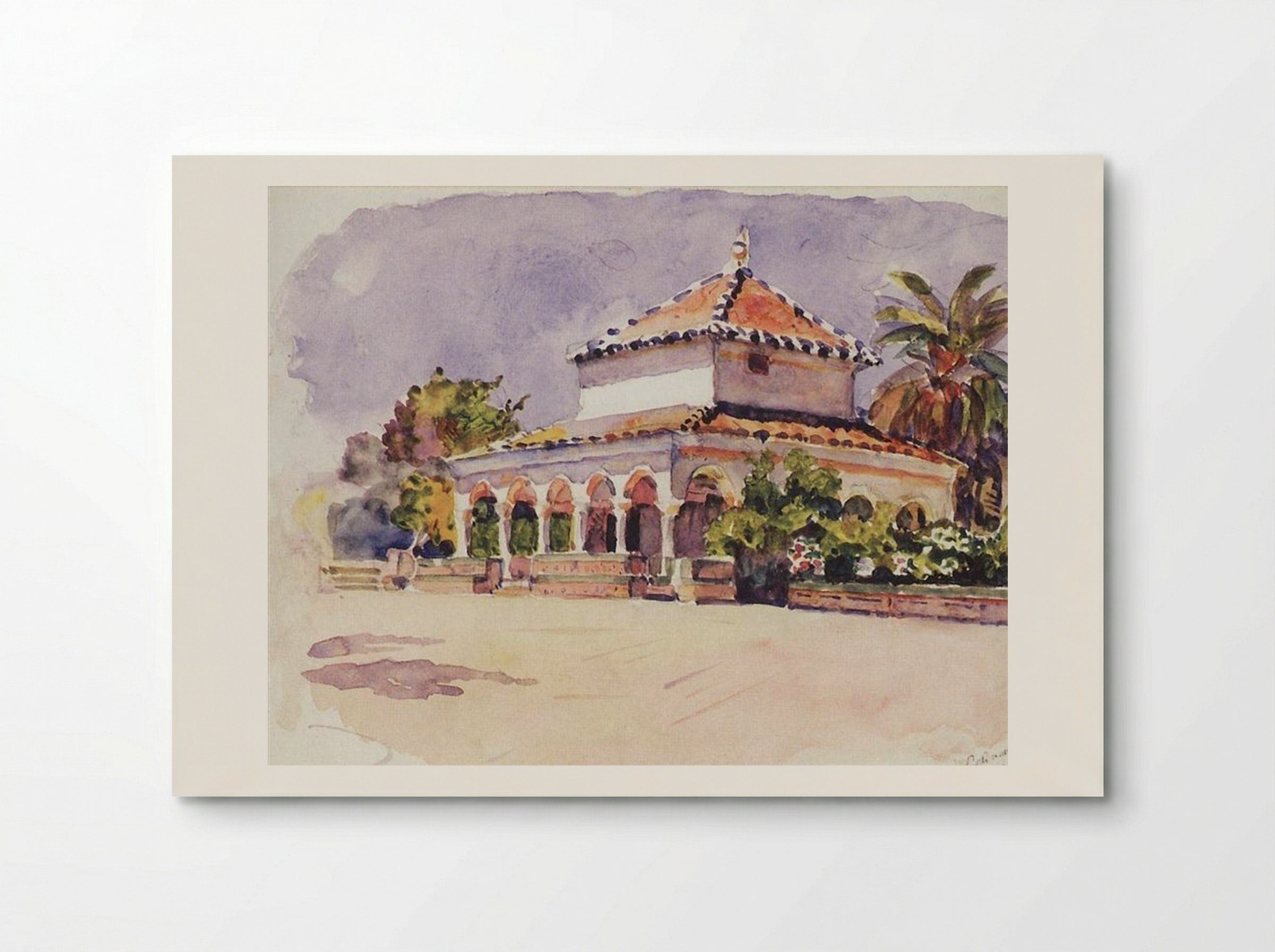 Alcázar of Seville - Vasily Surikov - Poster