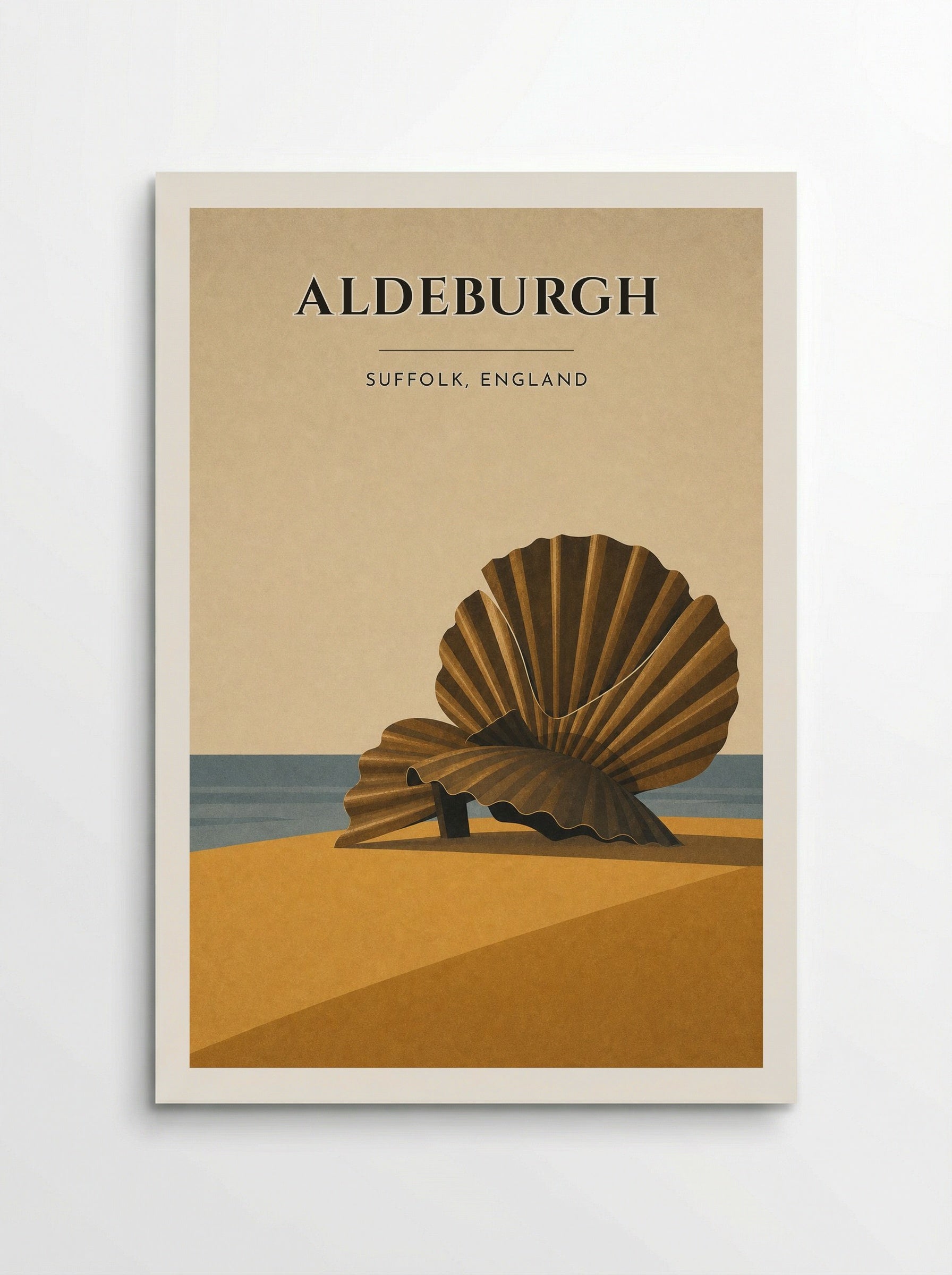 Aldeburgh Suffolk Travel Poster - Poster