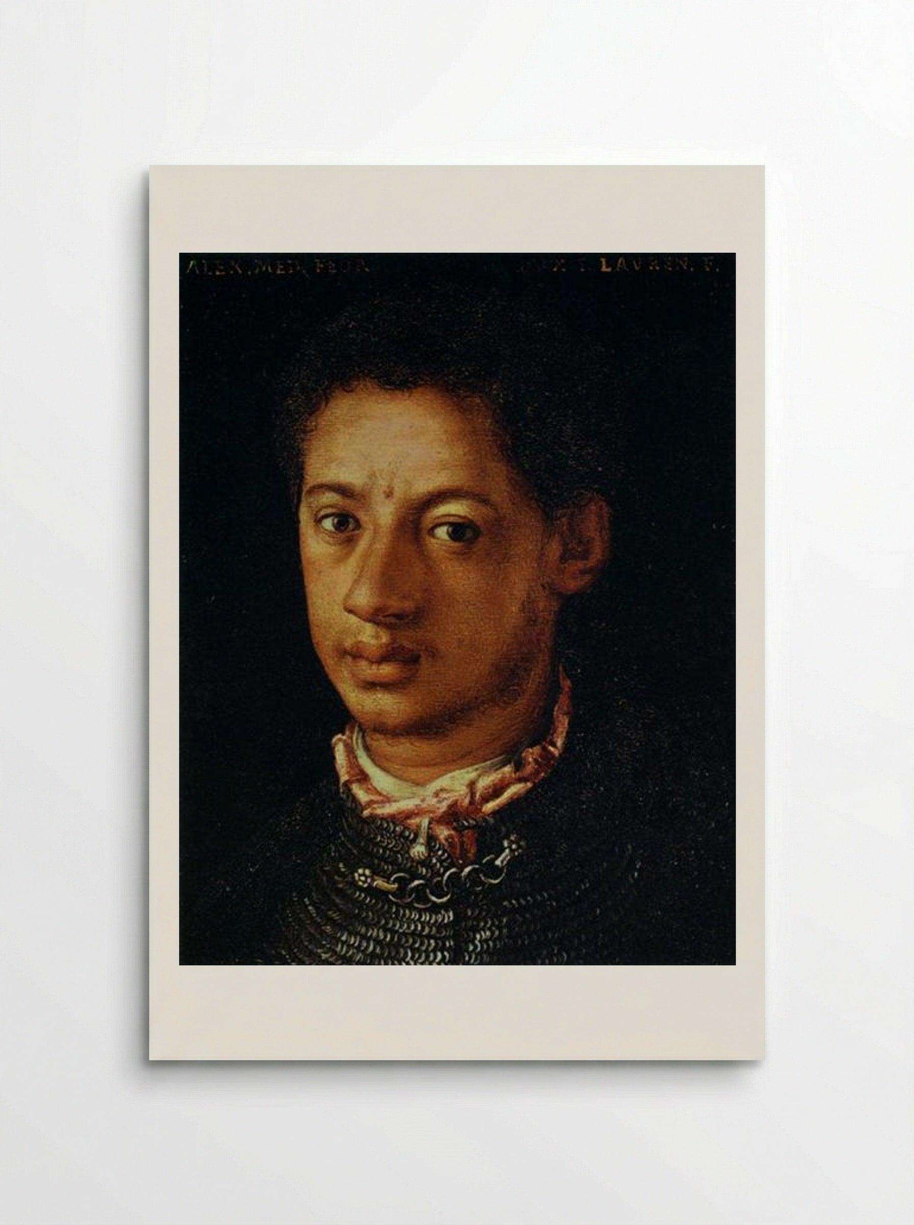 Alessandro de' Medici - Agnolo Bronzino - Poster