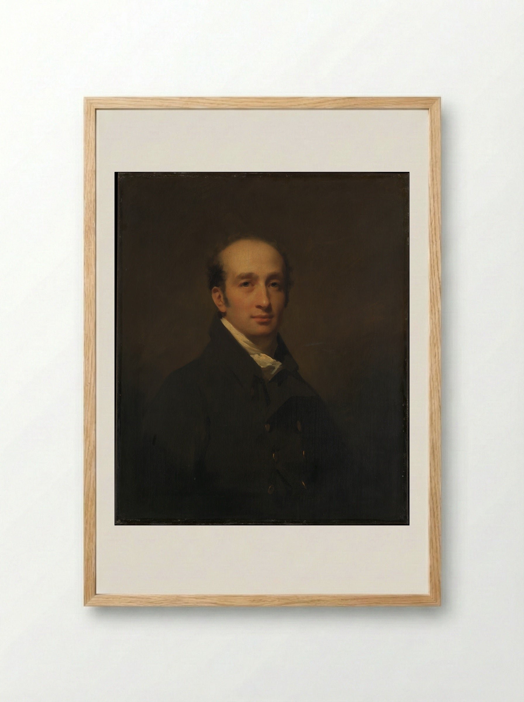 Alexander Maconochie of Meadowbank - Sir Henry Raeburn - Framed Print Wood