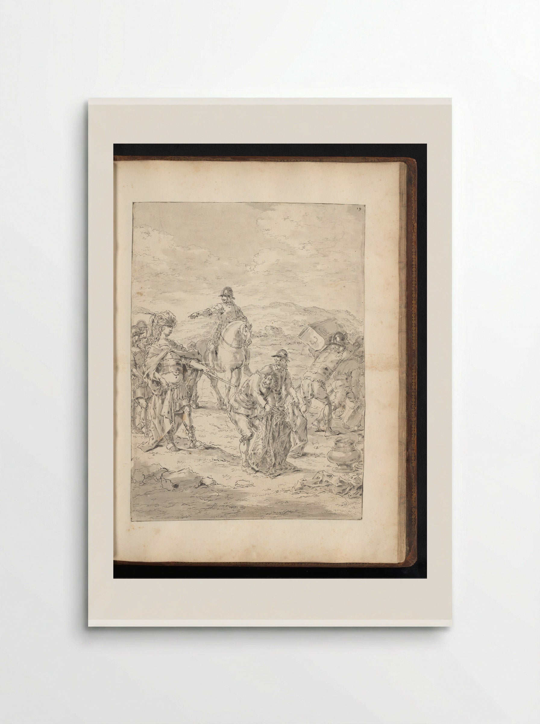 Alexander the Great Distributing the Spoils after his Victory over the Persians - Leonaert Bramer - Poster